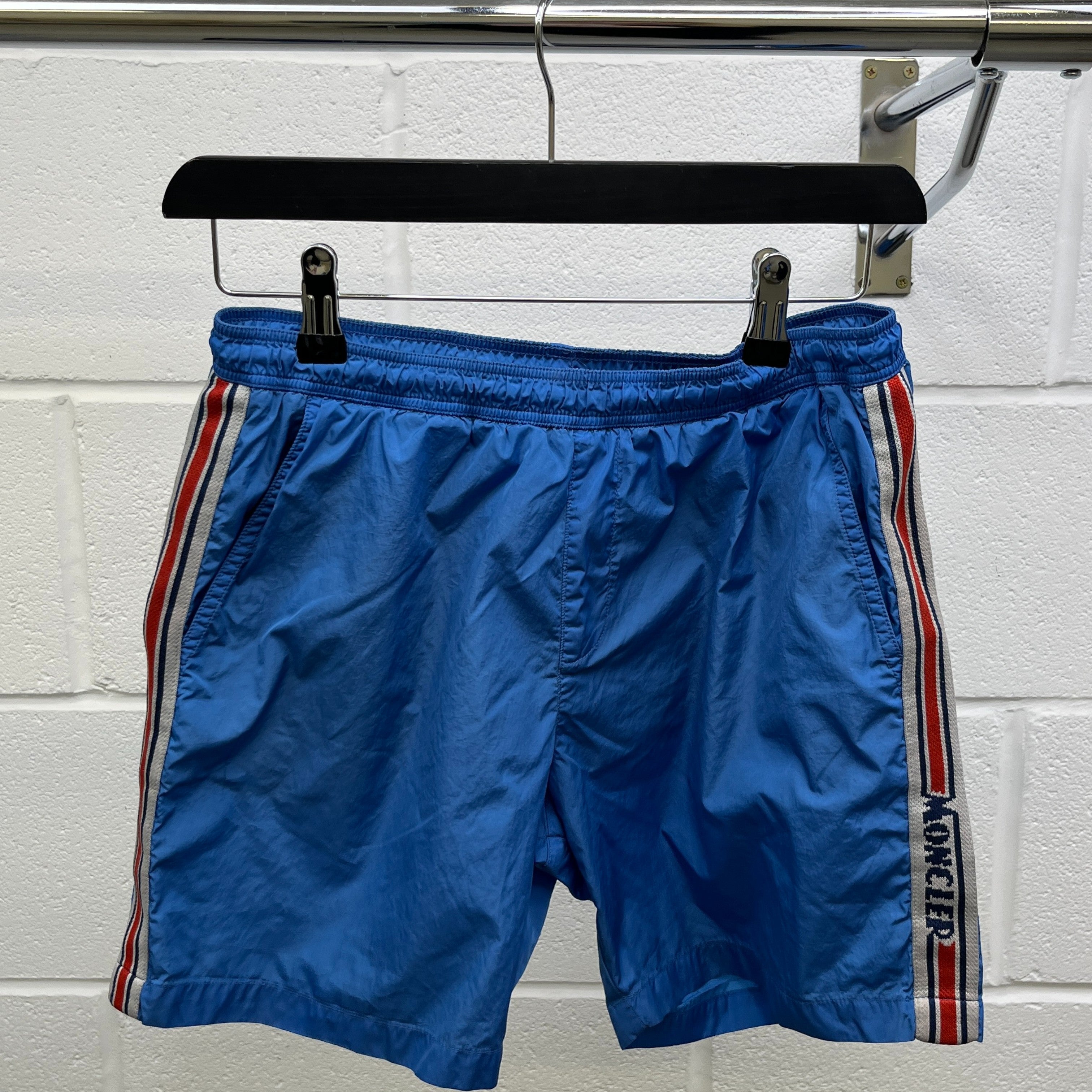 Men's Boxer Mare Boys Age 14 Swim Shorts Blue Size XXS