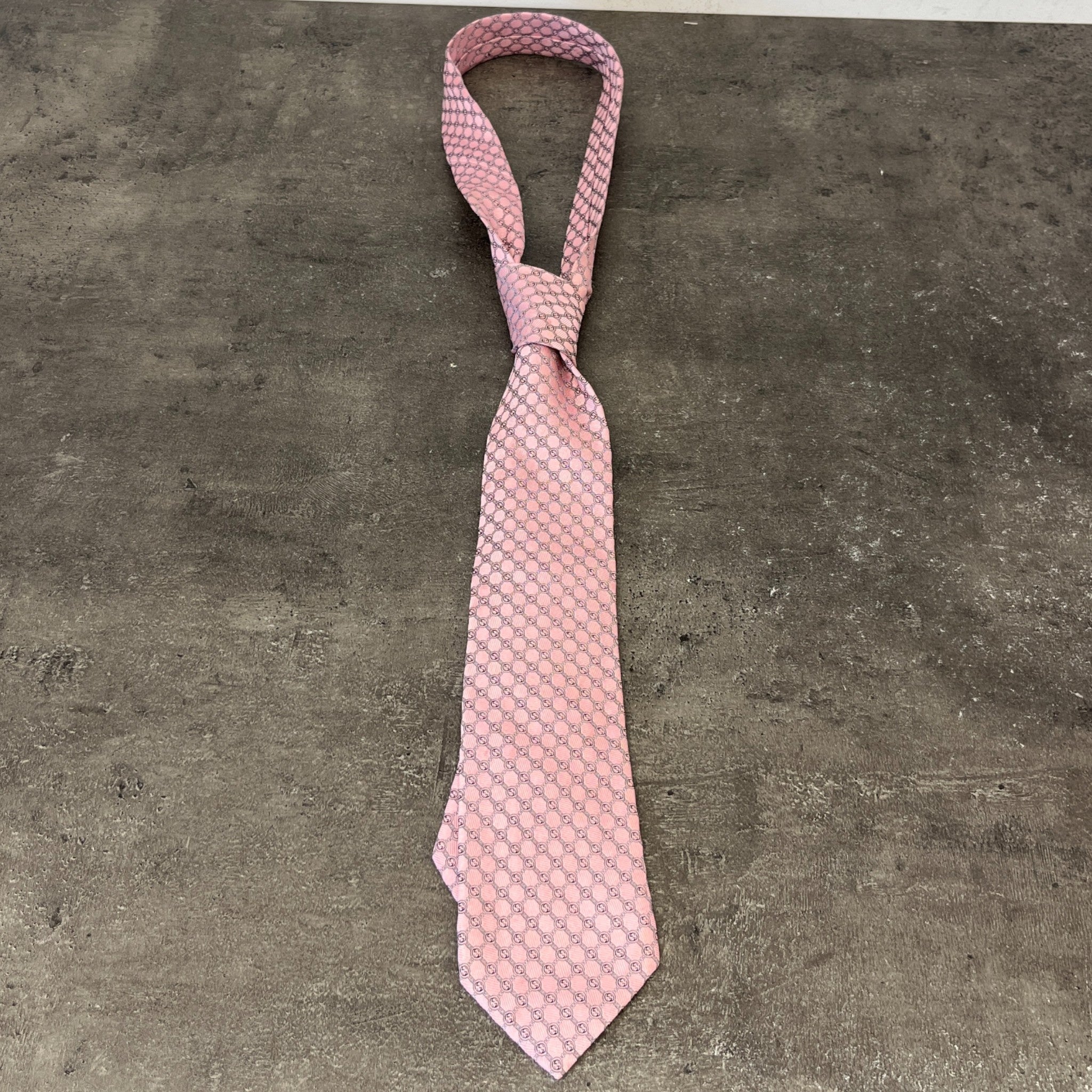 Men's Gg Supreme Tie Pink