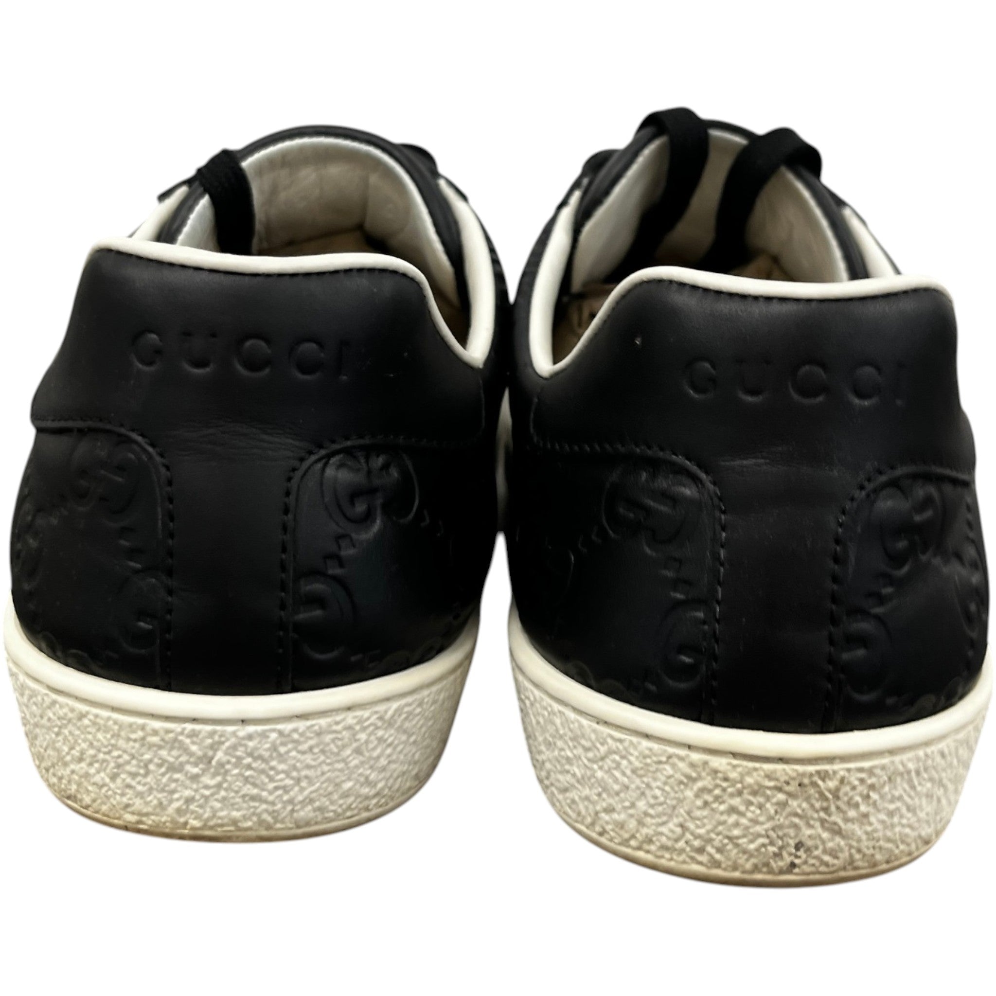 Men's Gg Marmont Low Trainers Black Size EU 40 / UK 6