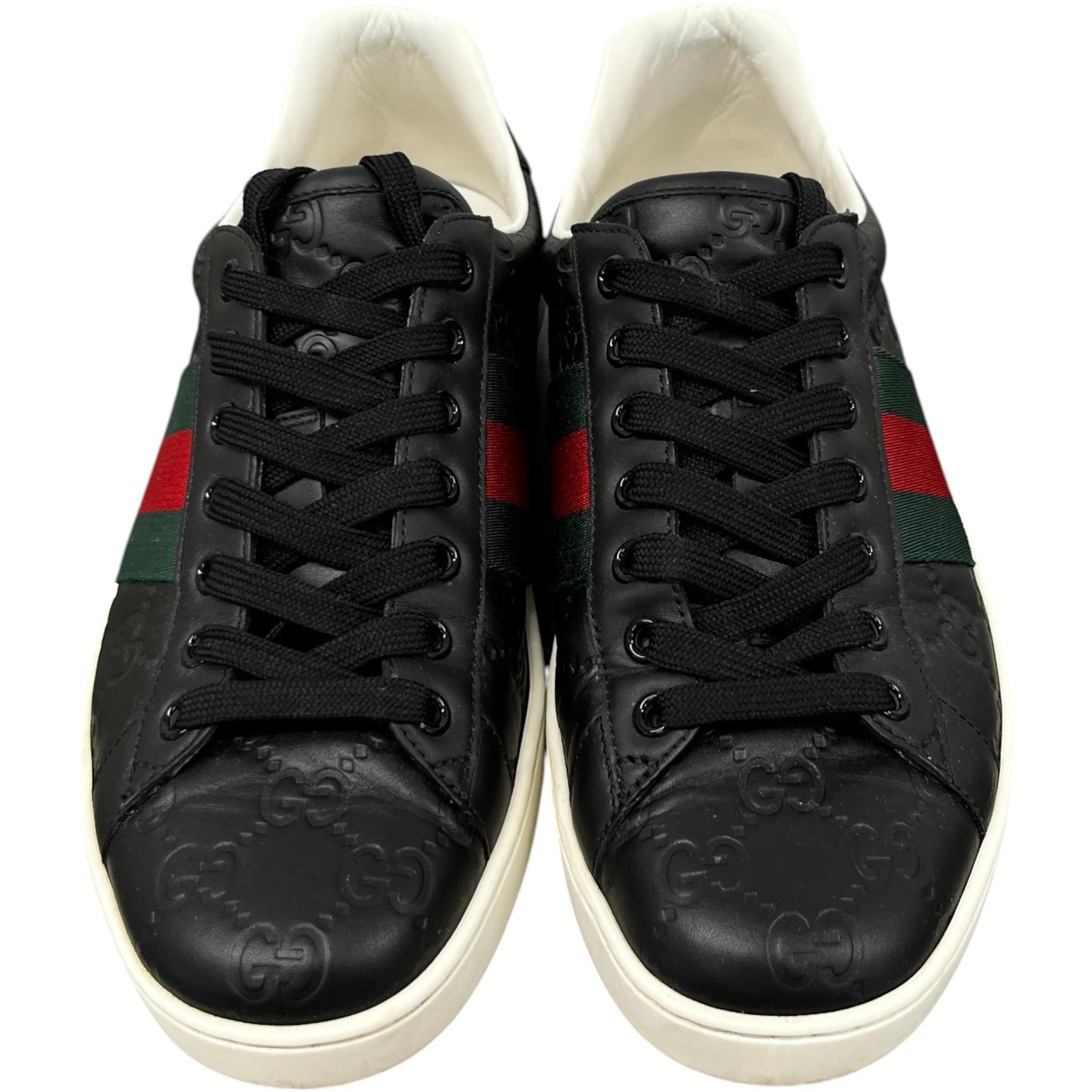 Men's Gg Marmont Low Trainers Black Size EU 40 / UK 6