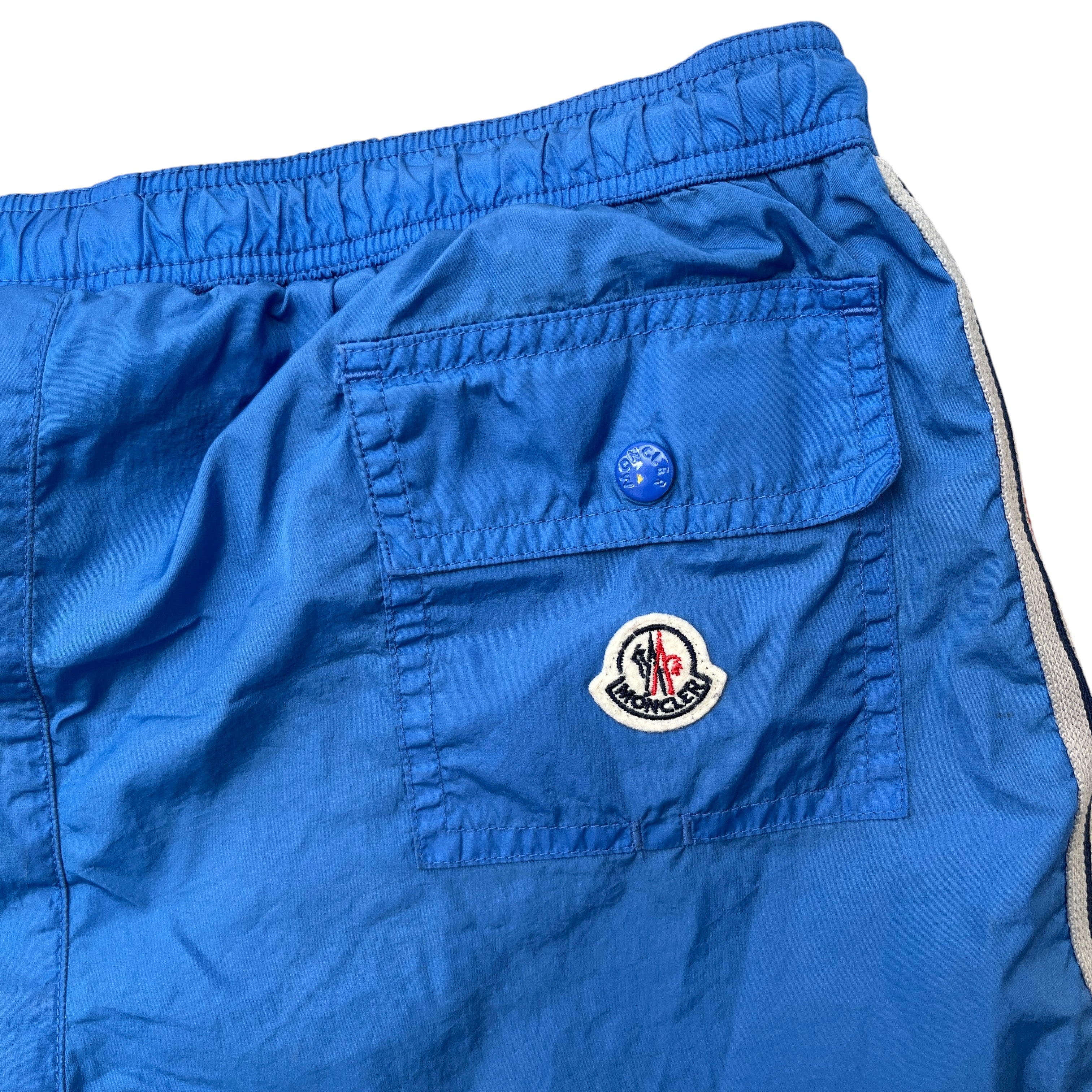 Men's Boxer Mare Boys Age 14 Swim Shorts Blue Size XXS