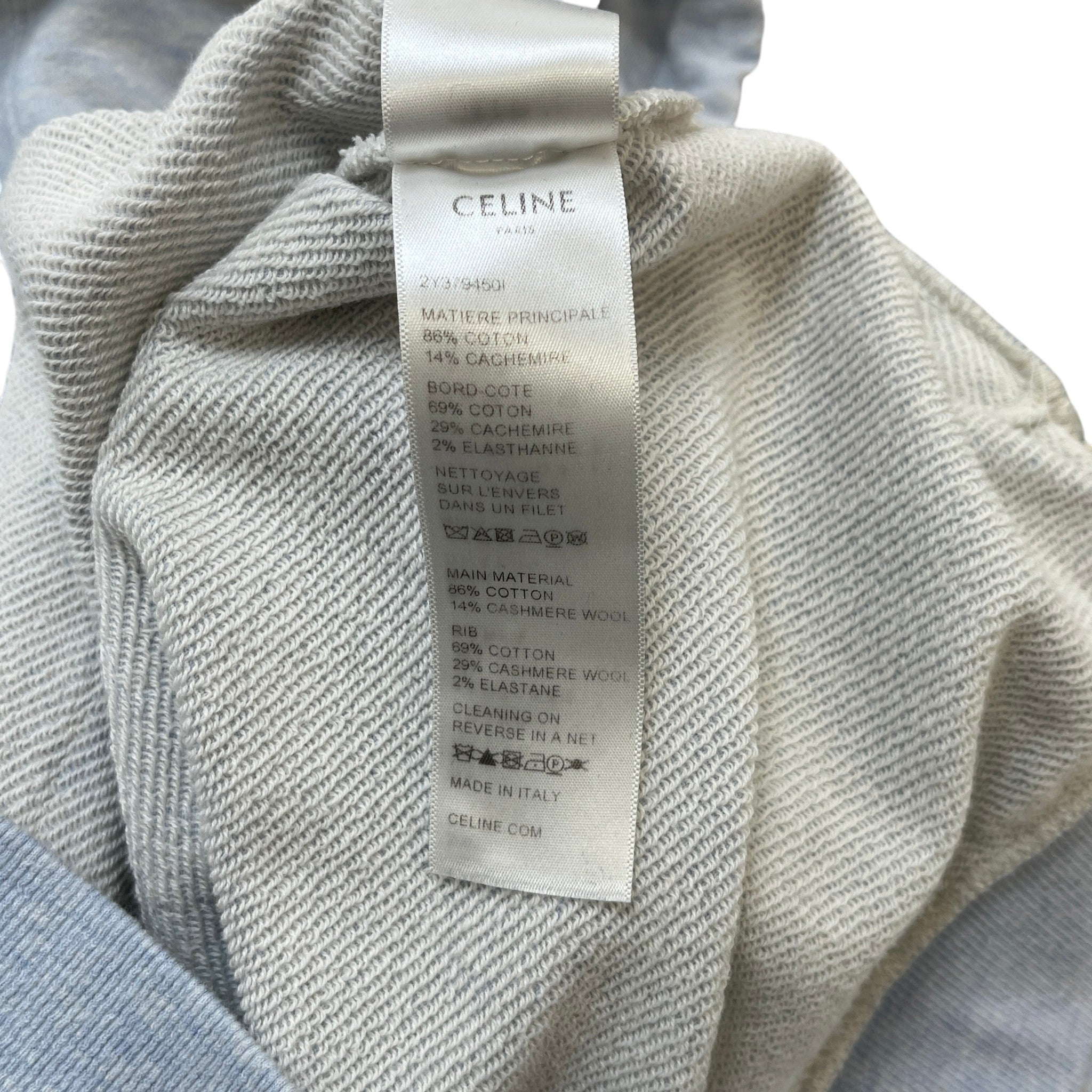 Women's Logo Print Hoodie Grey Size XS
