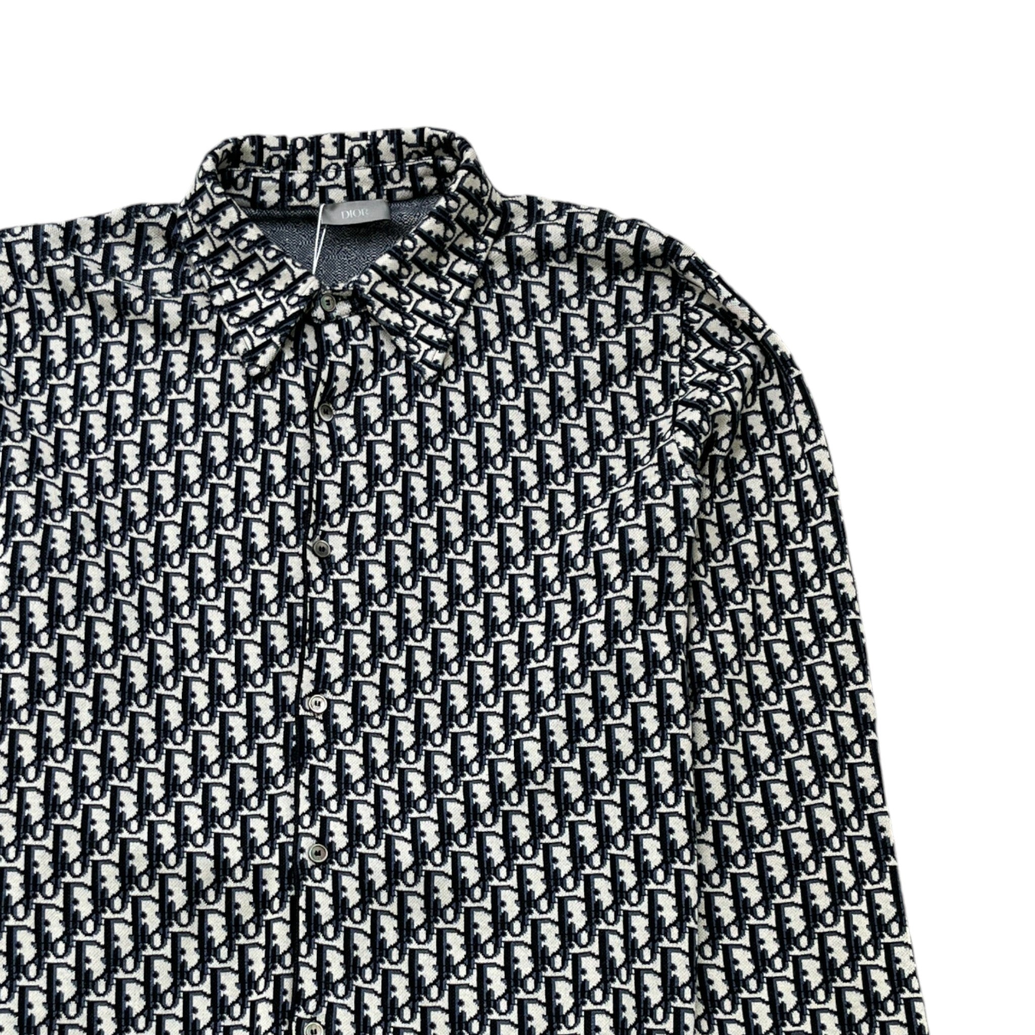 Men's Oblique OverShirt Navy Size M