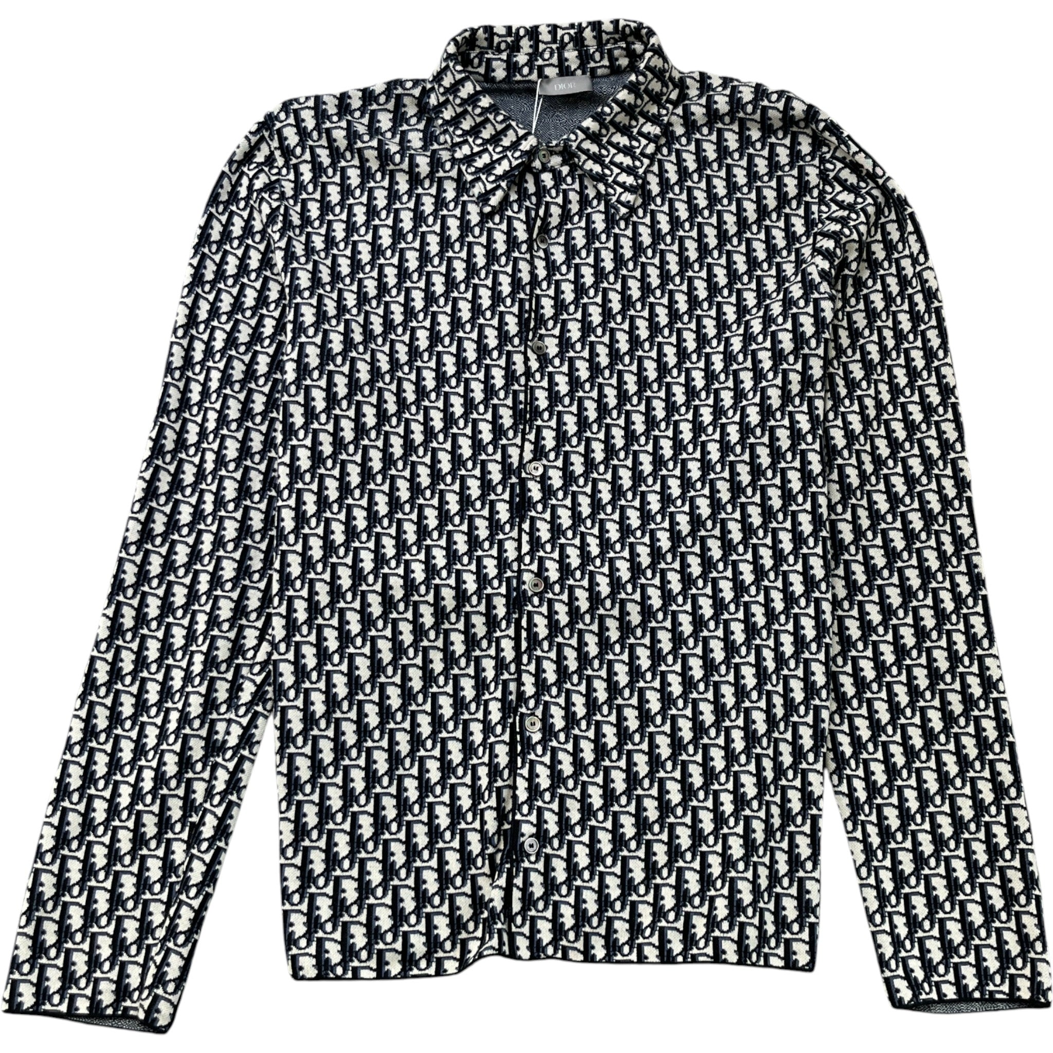 Men's Oblique OverShirt Navy Size M