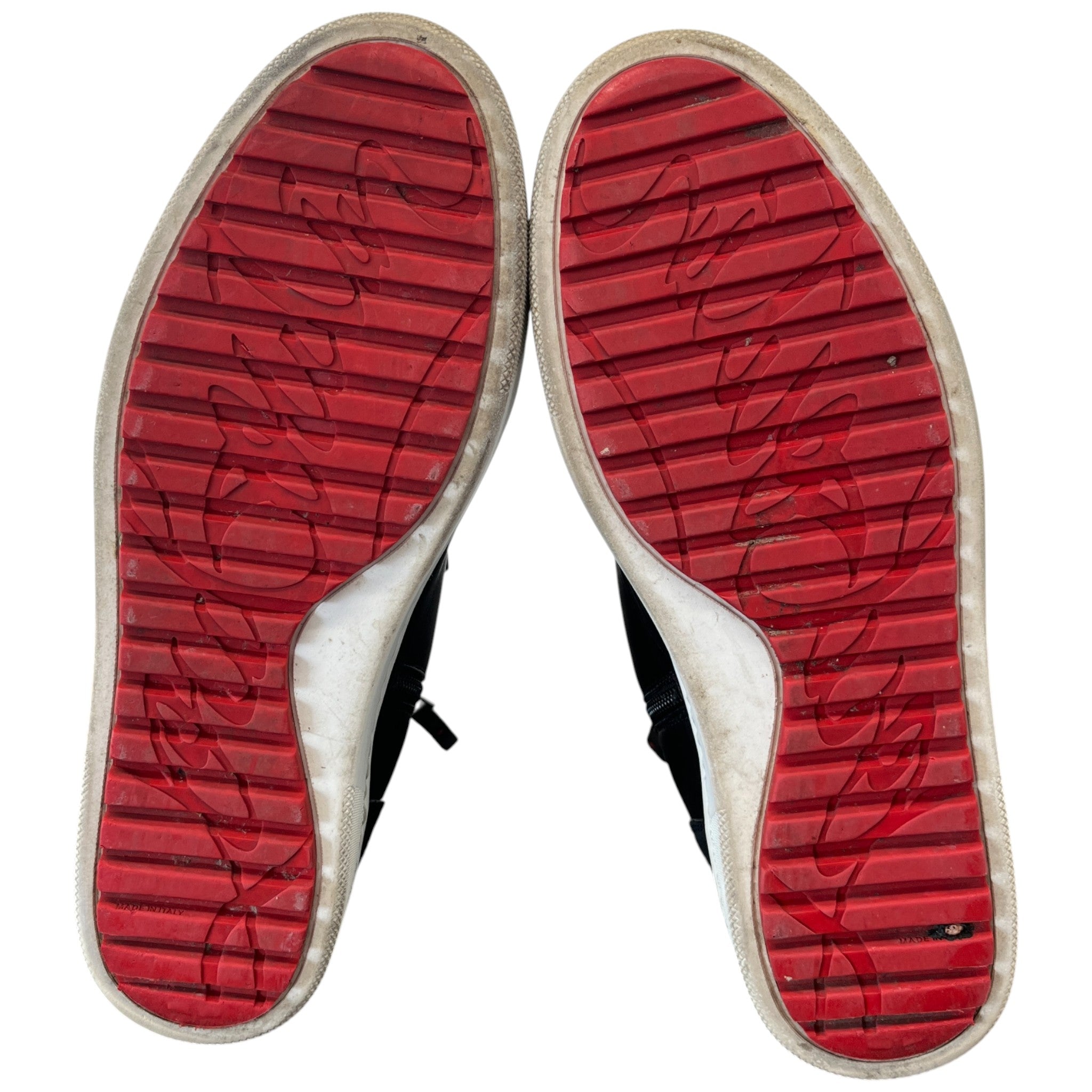 Men's Smartic Flat High Trainers Black Size EU 42.5 / UK 8.5