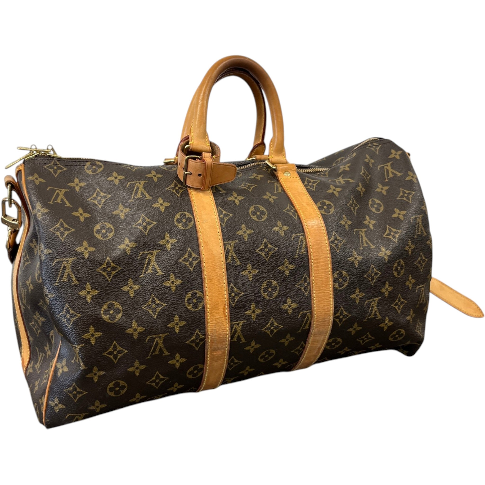 Men's Monogram Keepall 45 Bag Brown