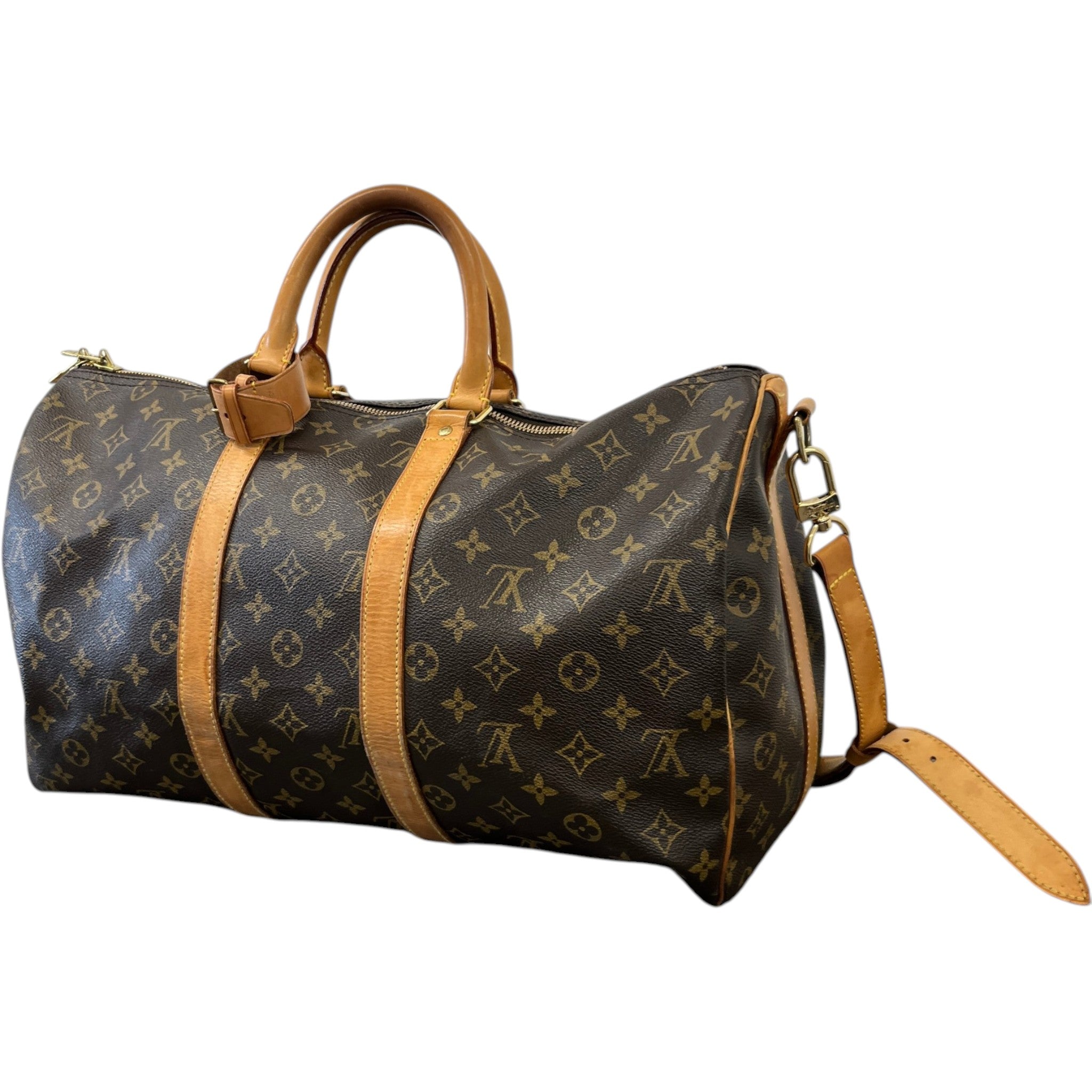 Men's Monogram Keepall 45 Bag Brown