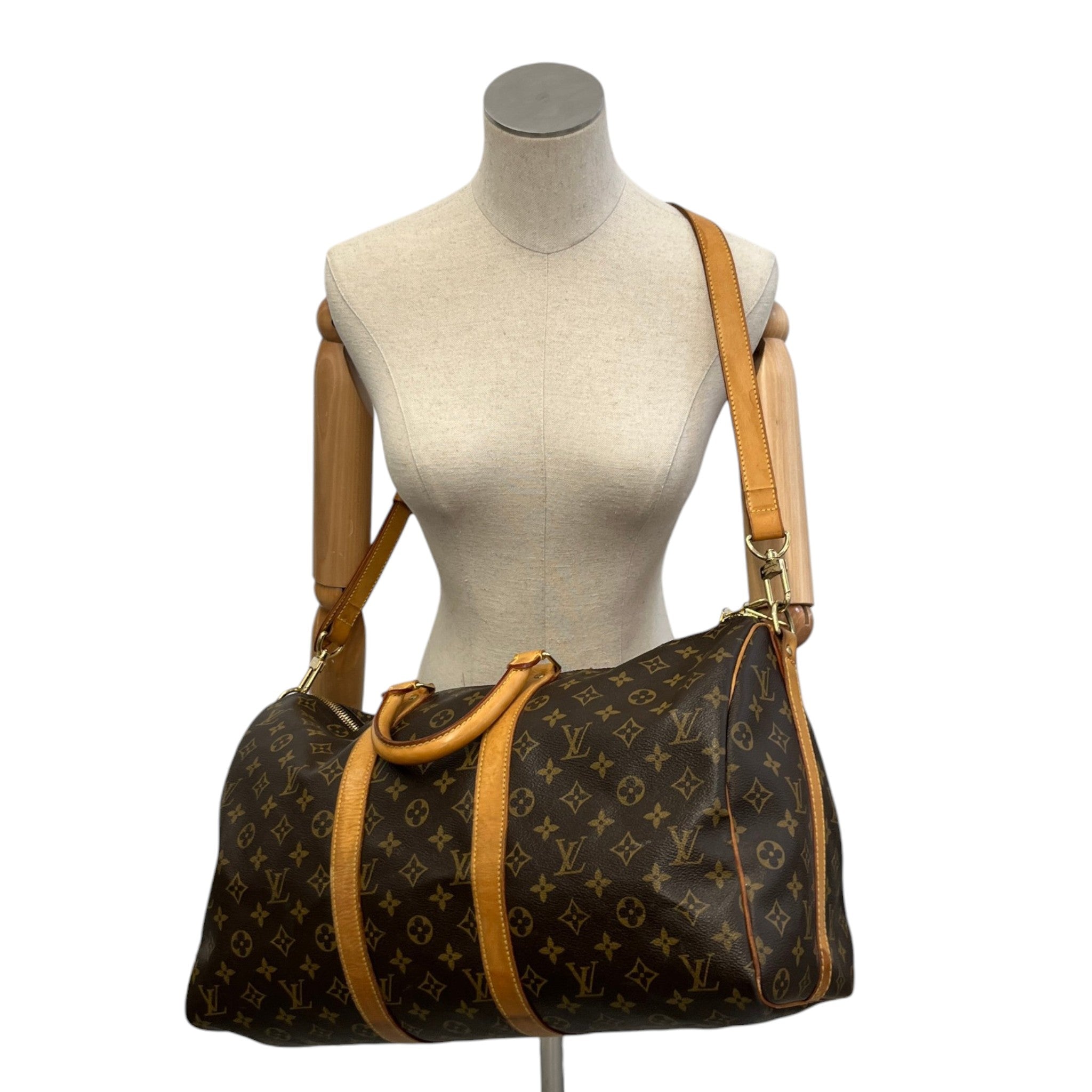 Men's Monogram Keepall 45 Bag Brown