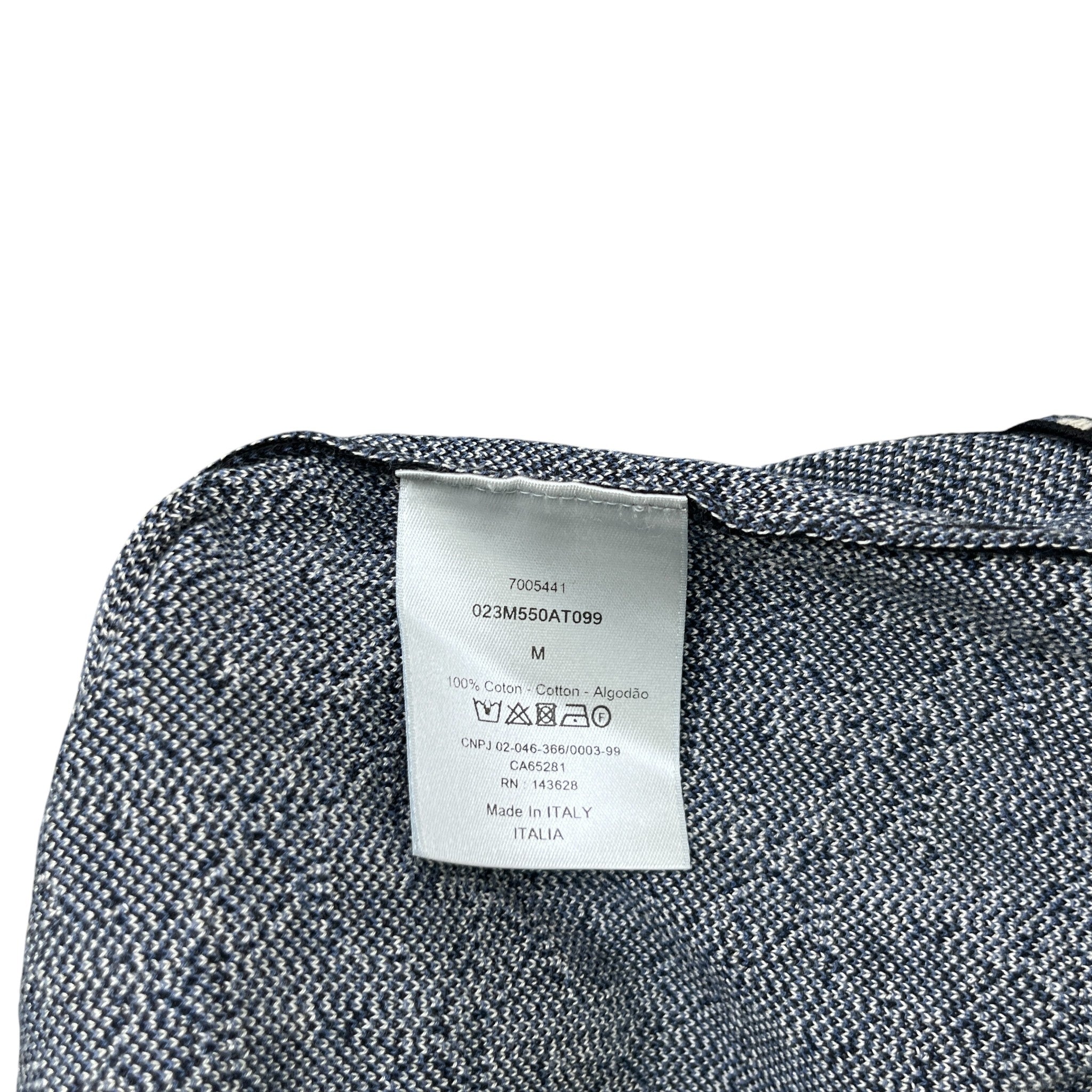 Men's Oblique OverShirt Navy Size M