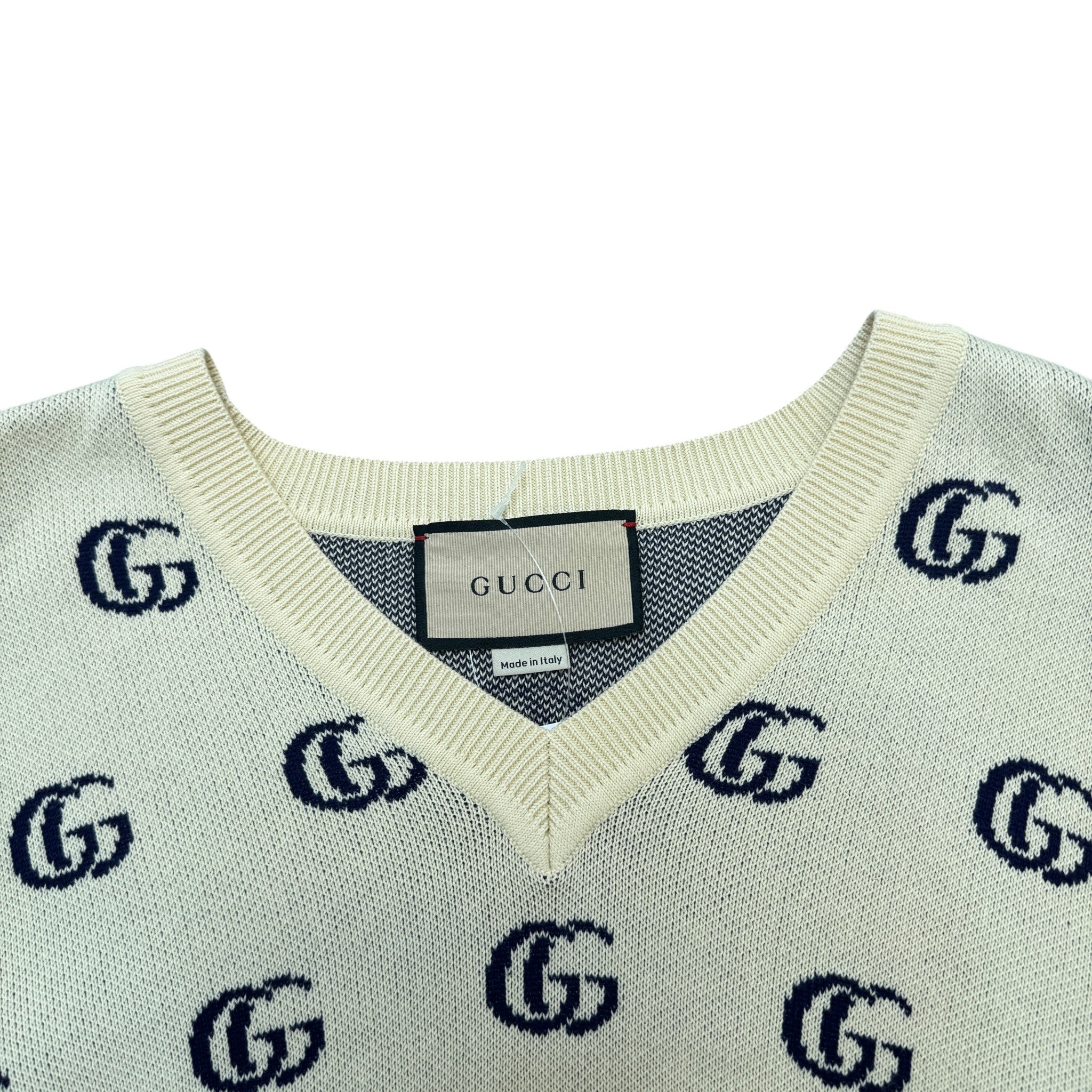 Men's Gg Supreme Jumper Beige Size S