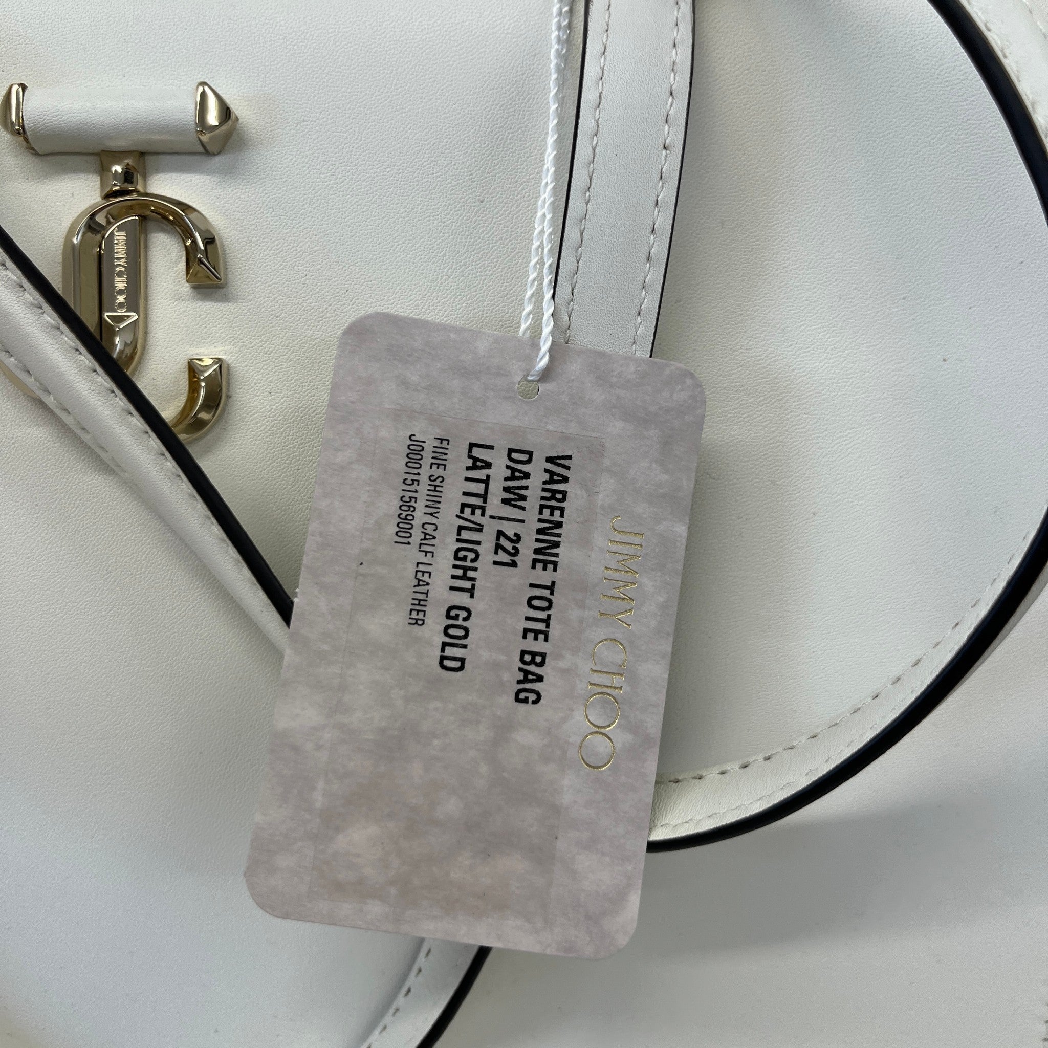Women's Avenue Logo-Embellished Tote Bag White