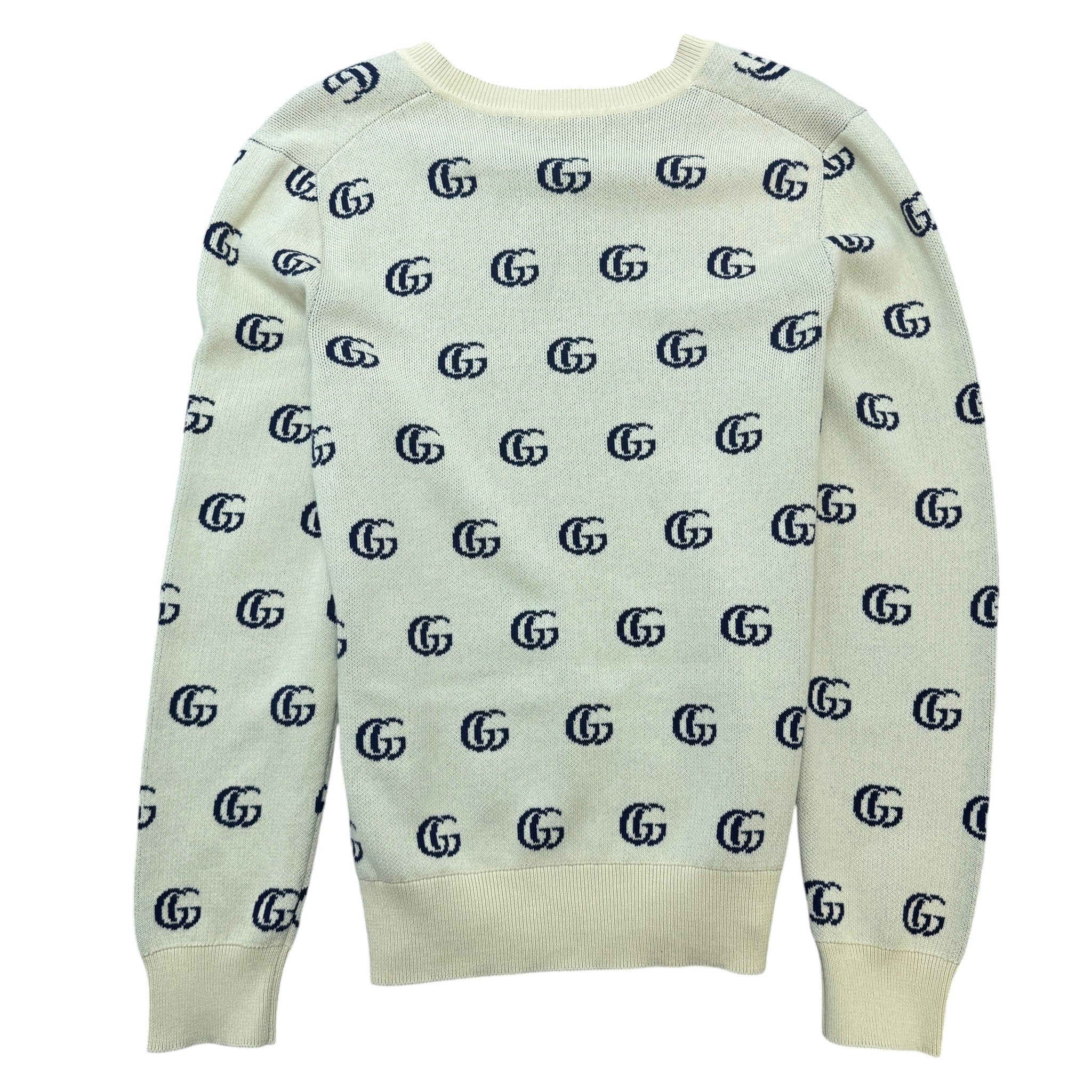 Men's Gg Supreme Jumper Beige Size S