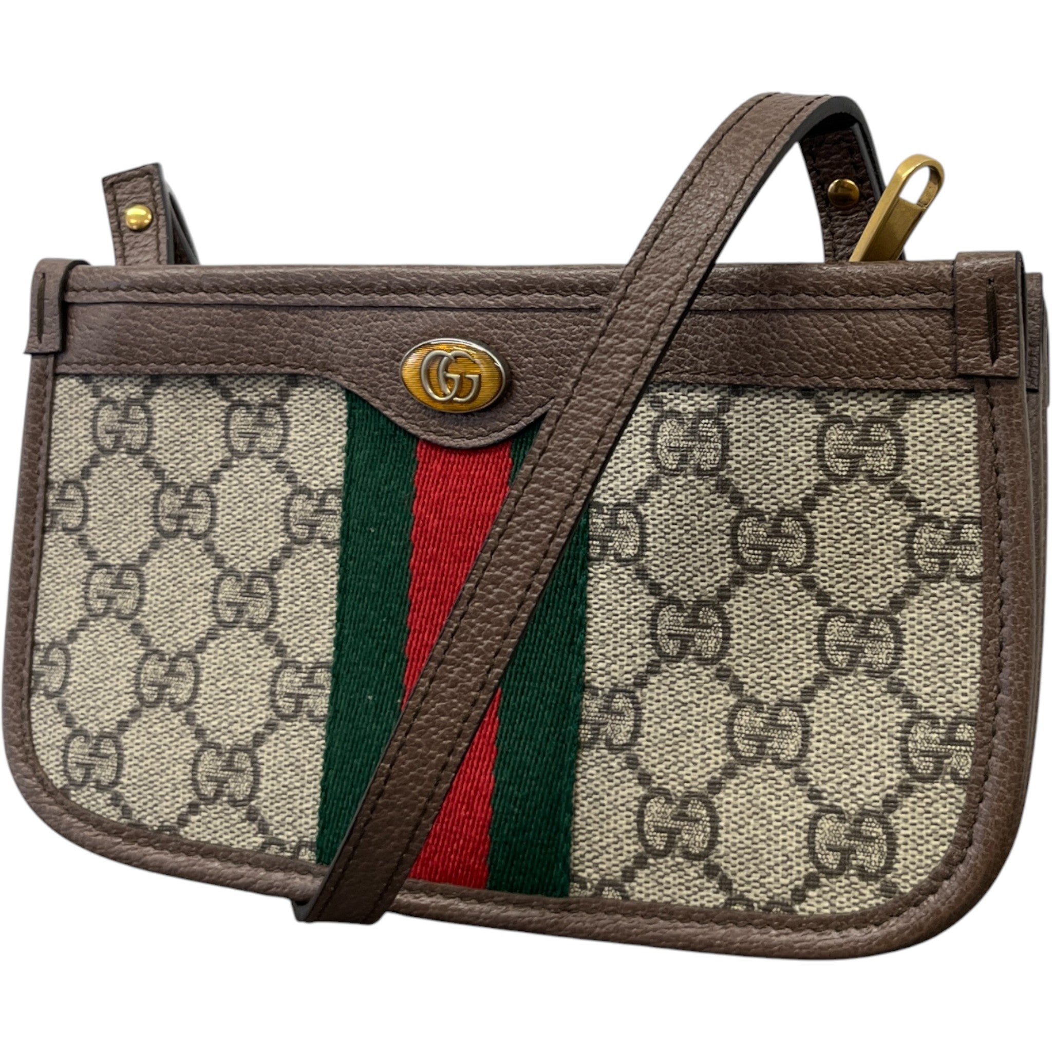 Women's Gg Ophidia Canvas Mini Bag Brown