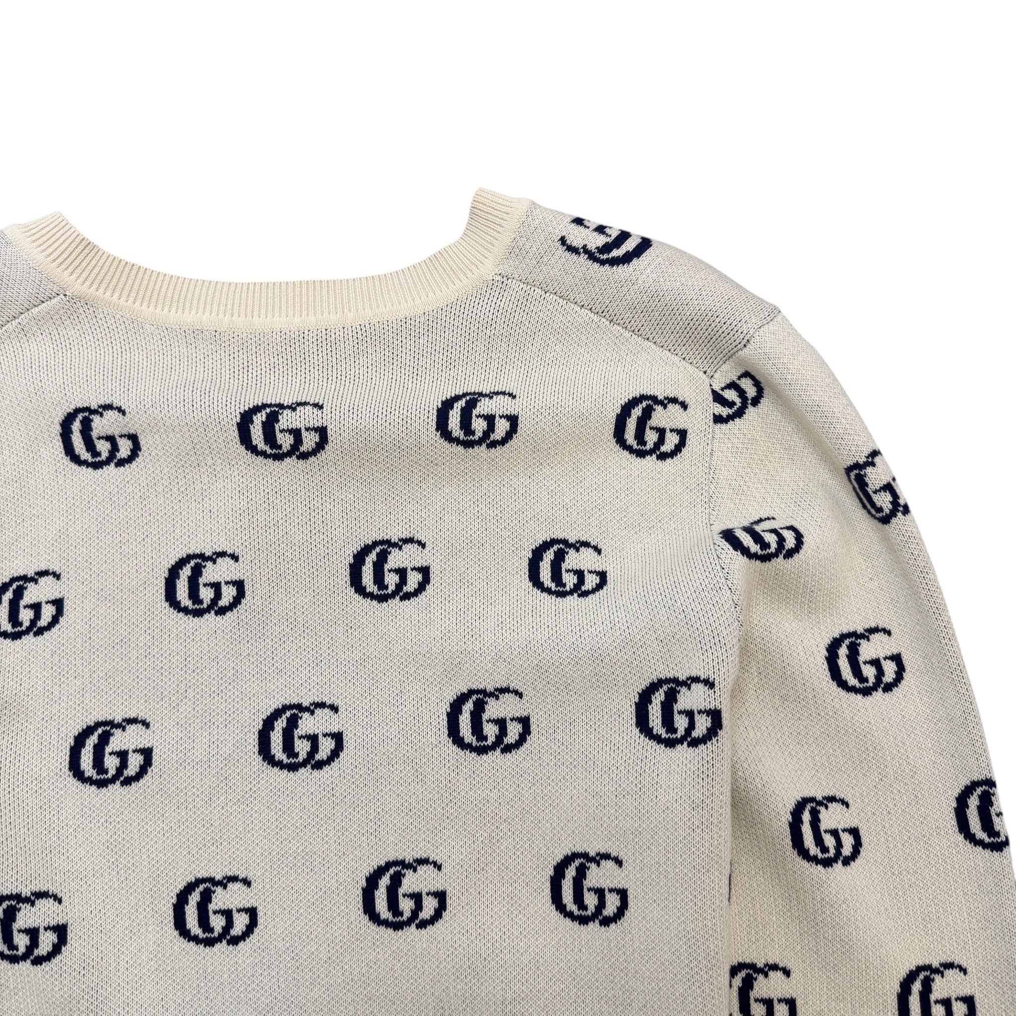 Men's Gg Supreme Jumper Beige Size S