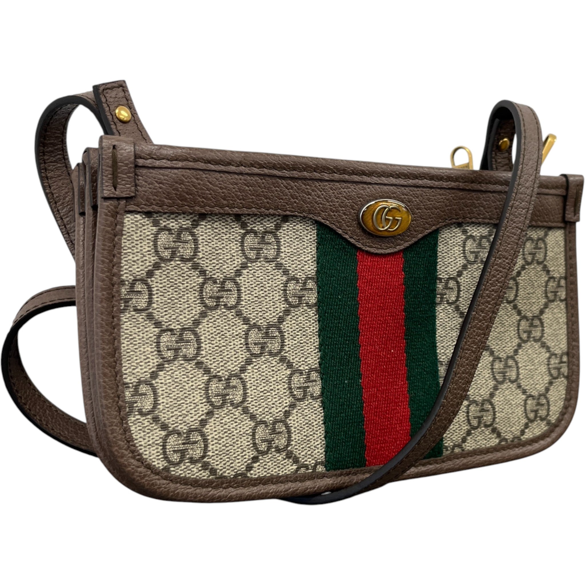 Women's Gg Ophidia Canvas Mini Bag Brown