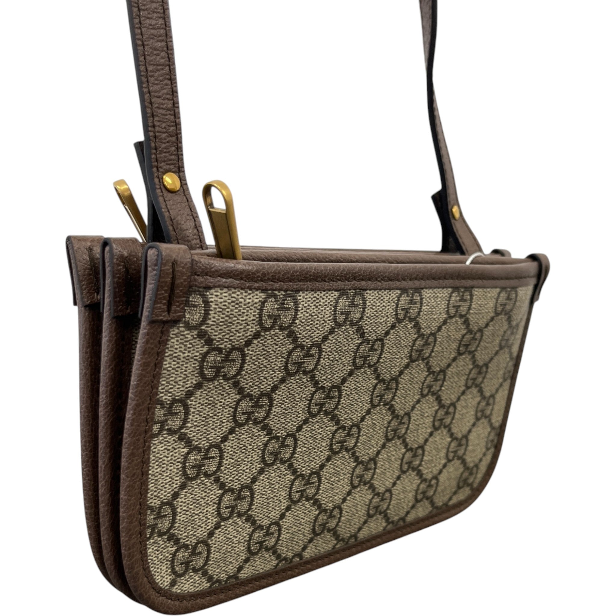 Women's Gg Ophidia Canvas Mini Bag Brown