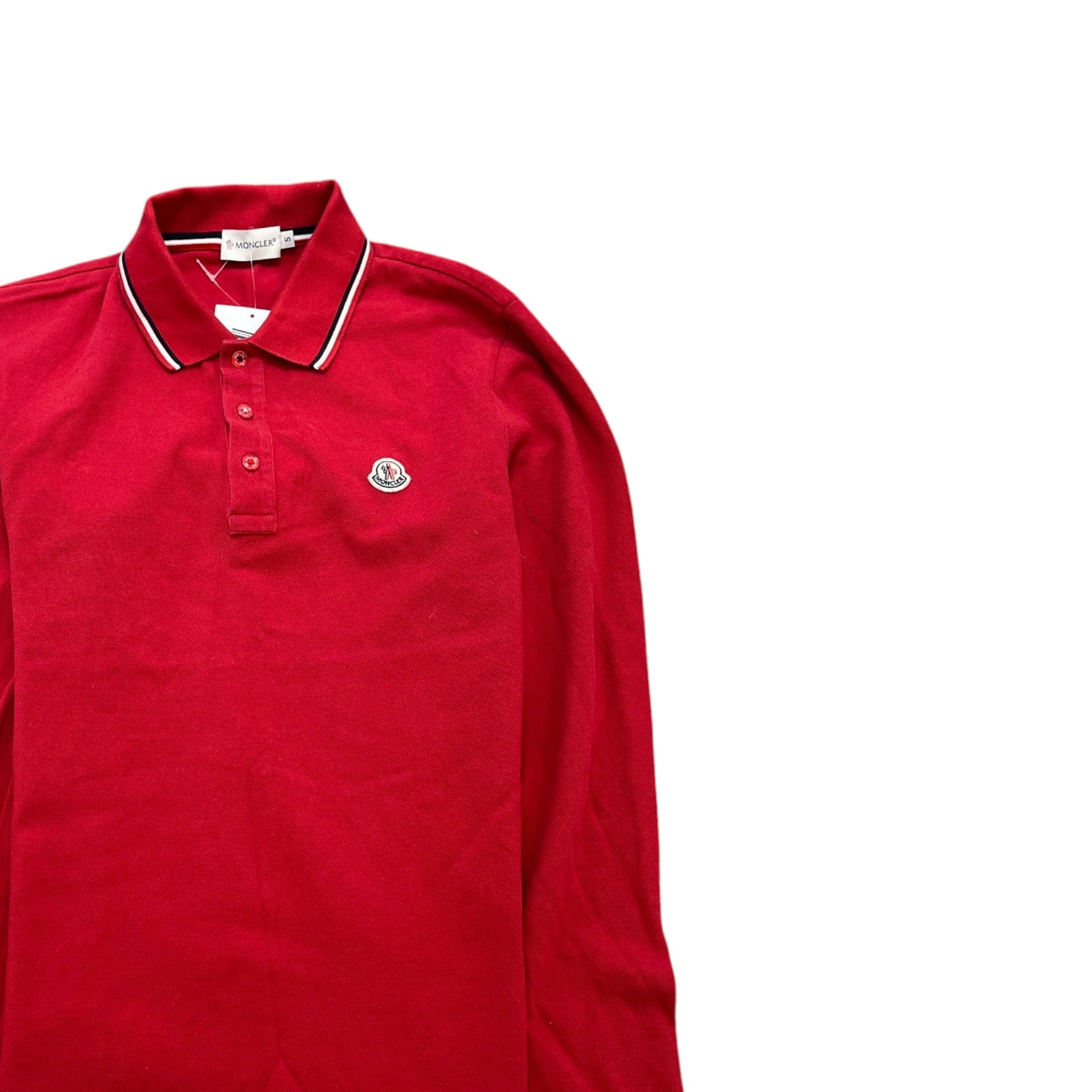 Men's Maglia Polo Shirt Red Size S