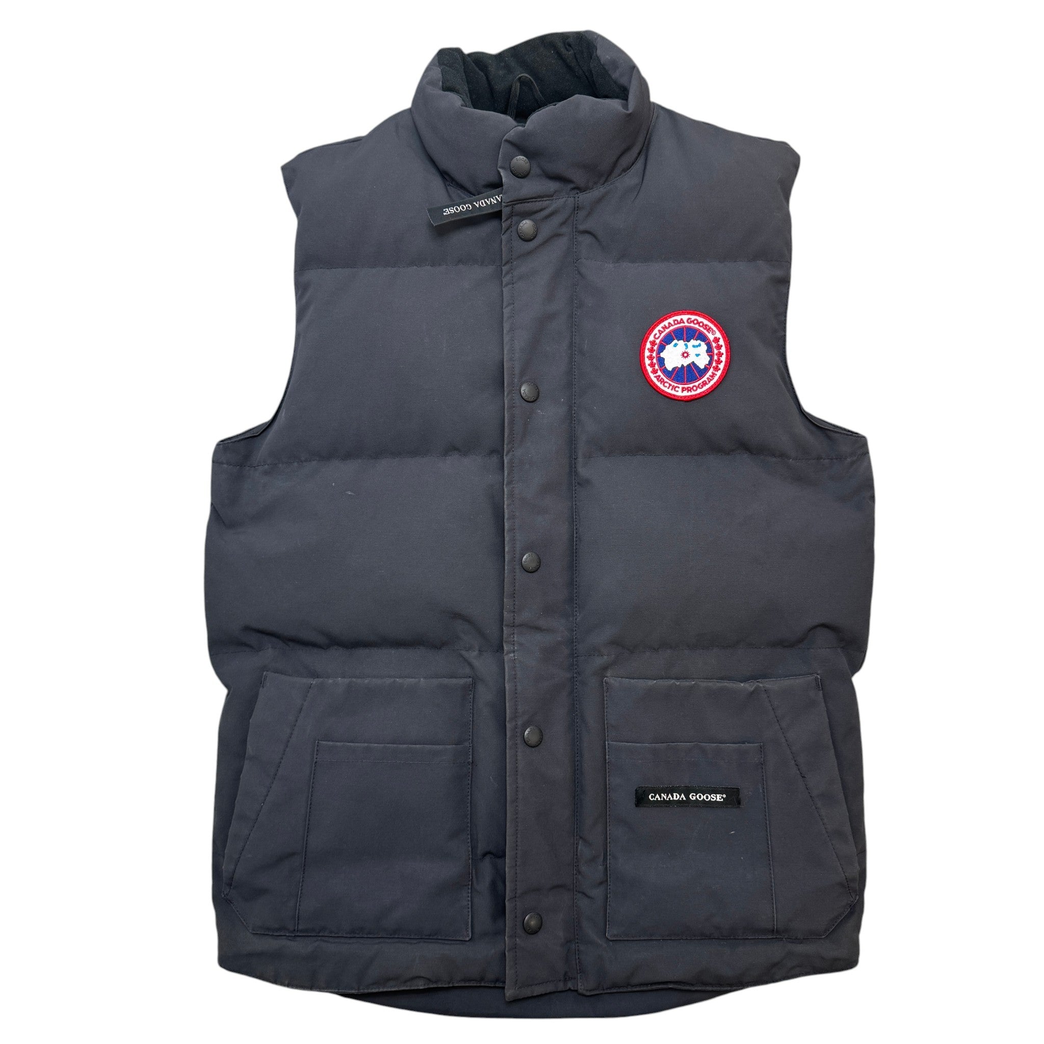 Men's Freestyle Crew Gilet Navy Size XS