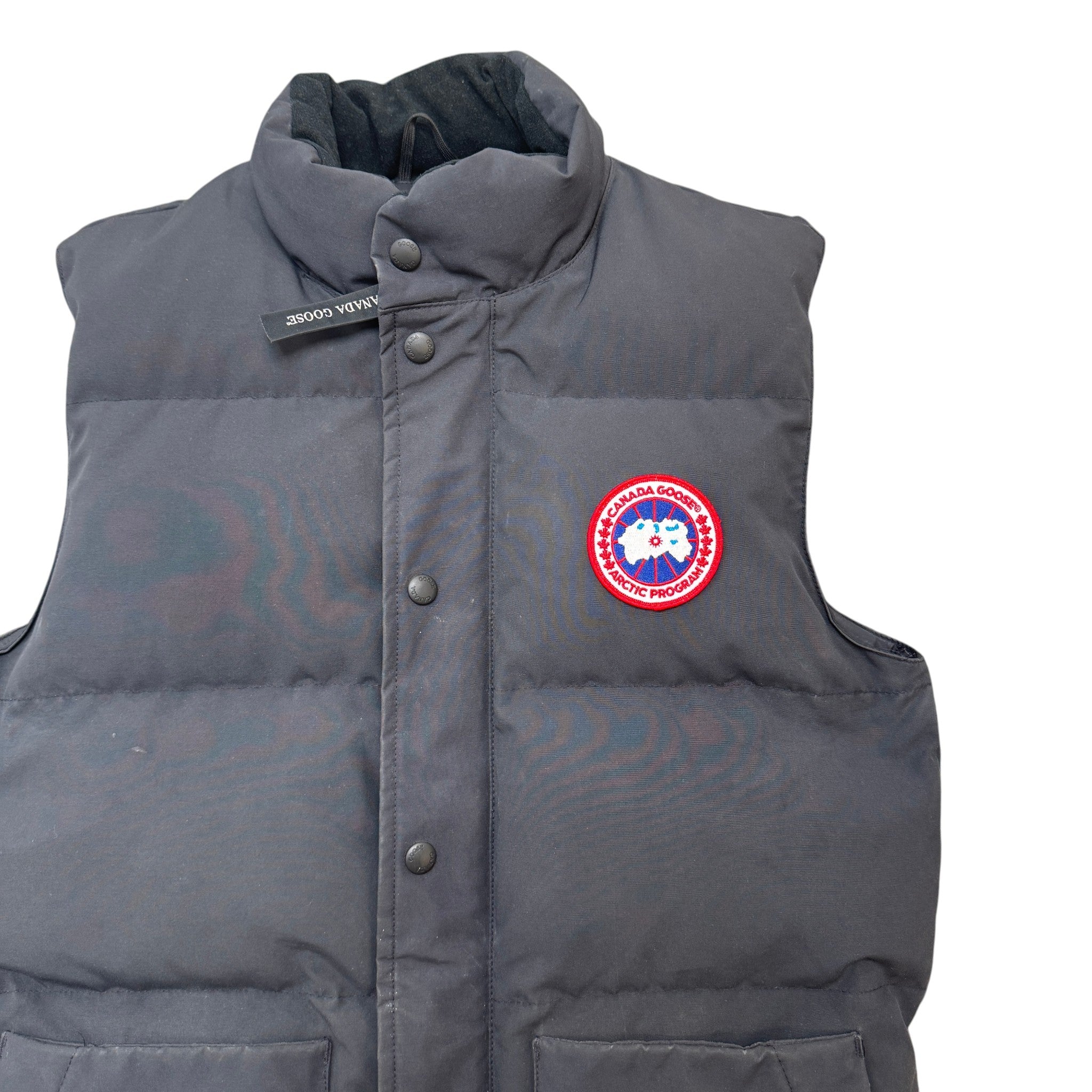Men's Freestyle Crew Gilet Navy Size XS