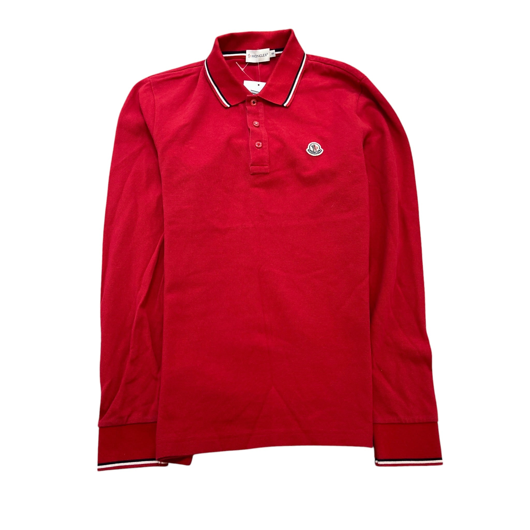 Men's Maglia Polo Shirt Red Size S