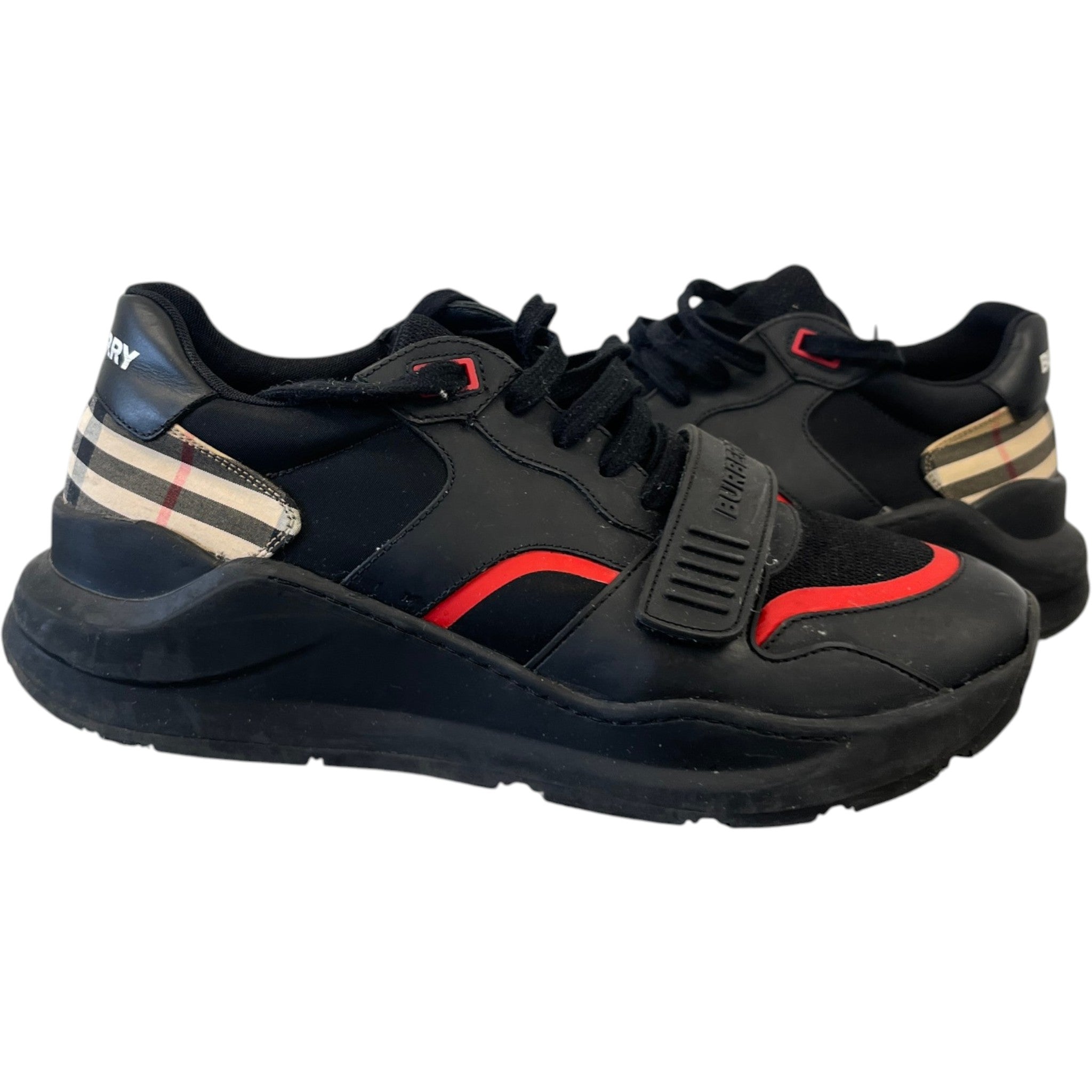 Men's Ramsey Low Trainers Black Size EU 42 / UK 8