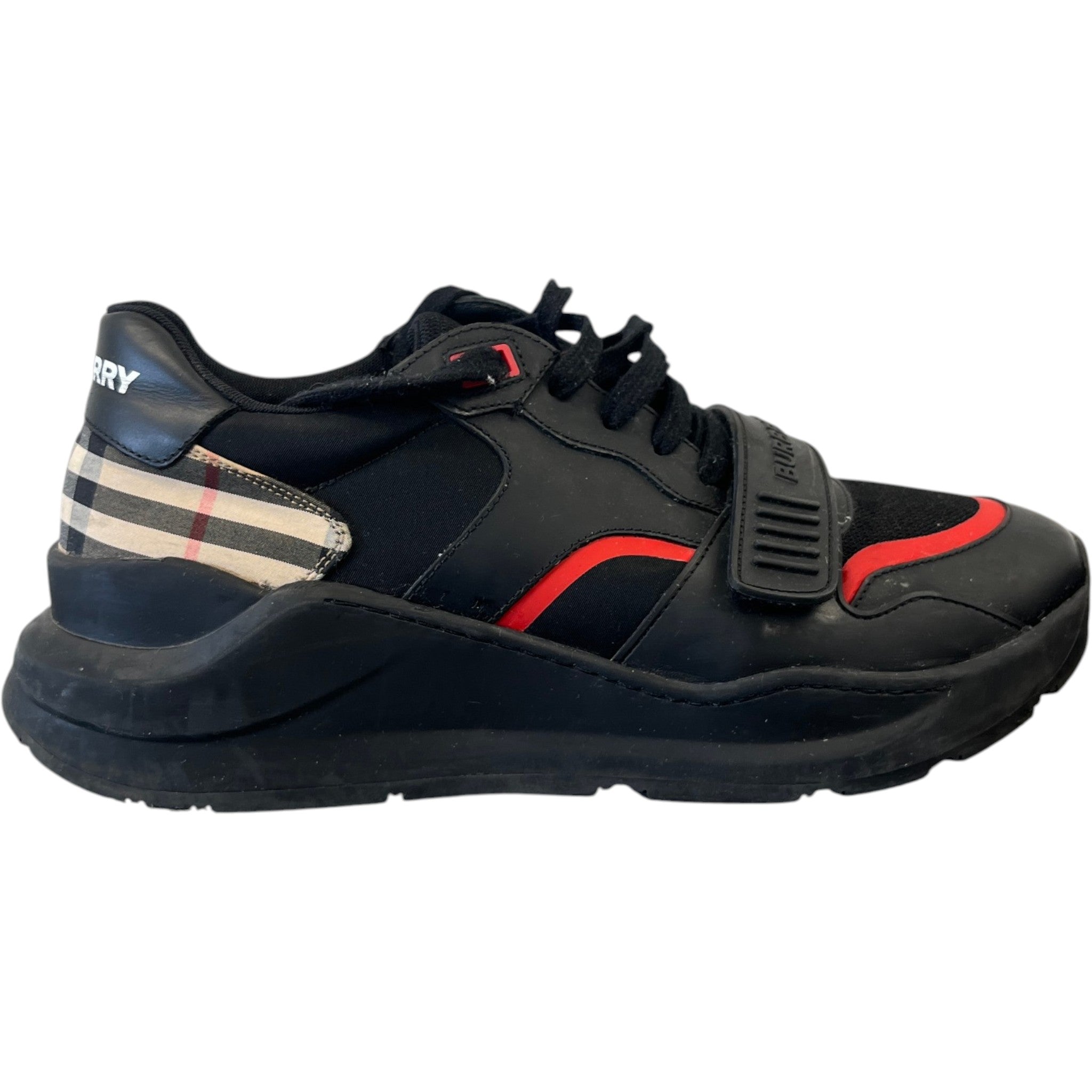 Men's Ramsey Low Trainers Black Size EU 42 / UK 8