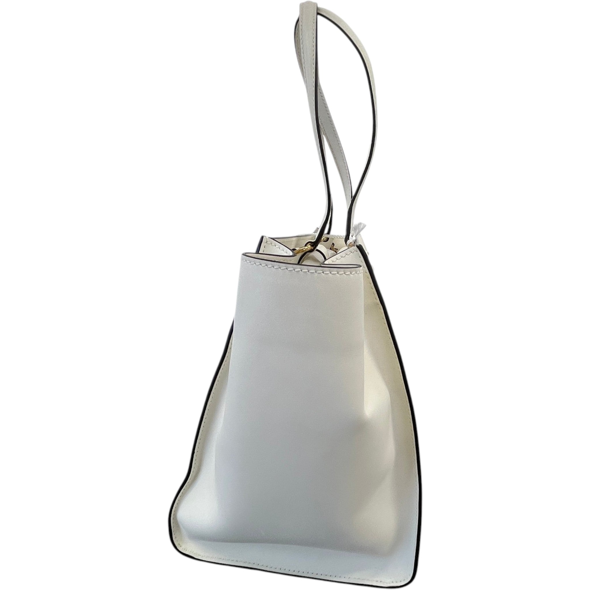 Women's Avenue Logo-Embellished Tote Bag White