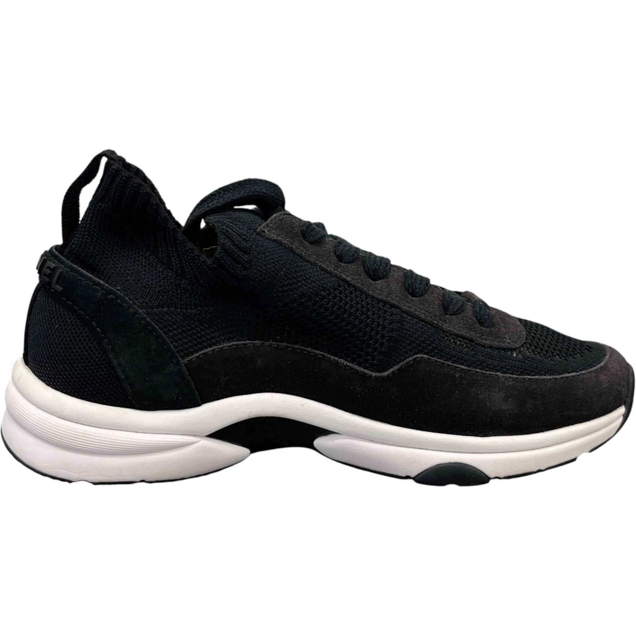 Women's Cc Logo Low Trainers Black Size EU 39 / UK 6