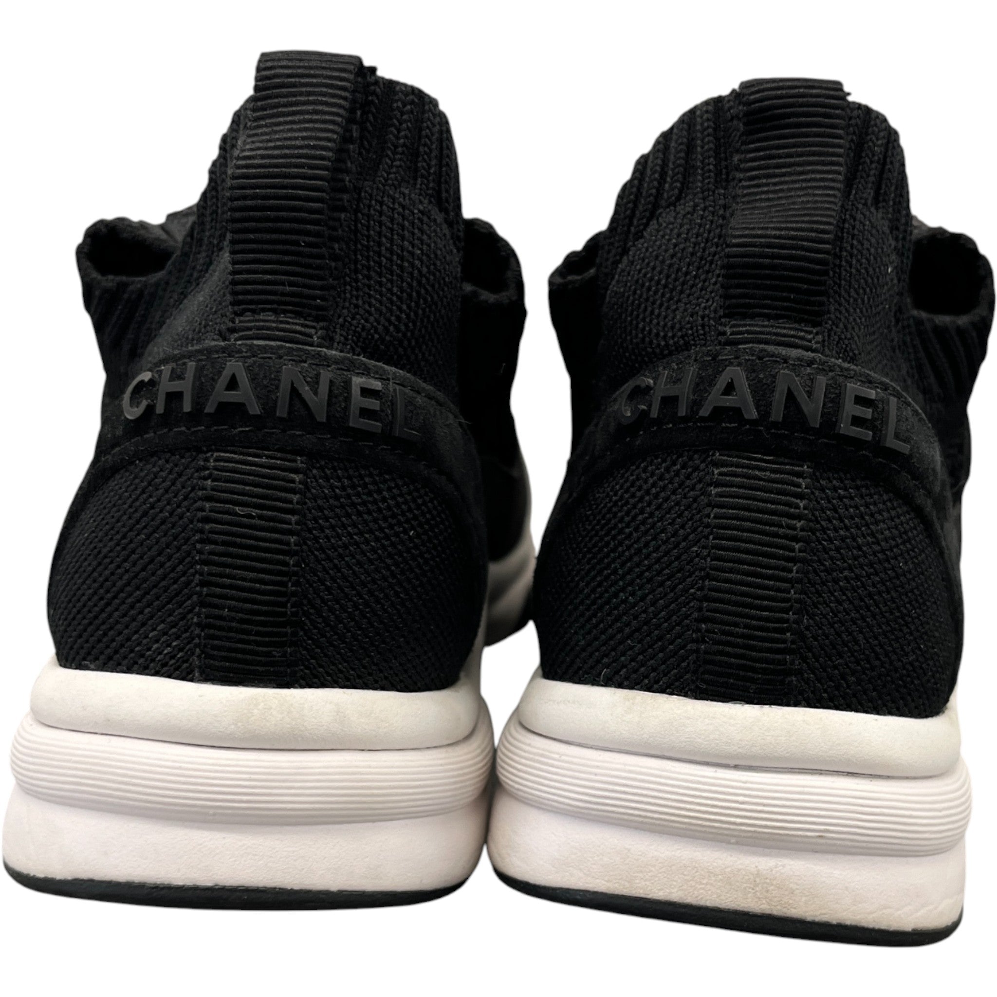 Women's Cc Logo Low Trainers Black Size EU 39 / UK 6