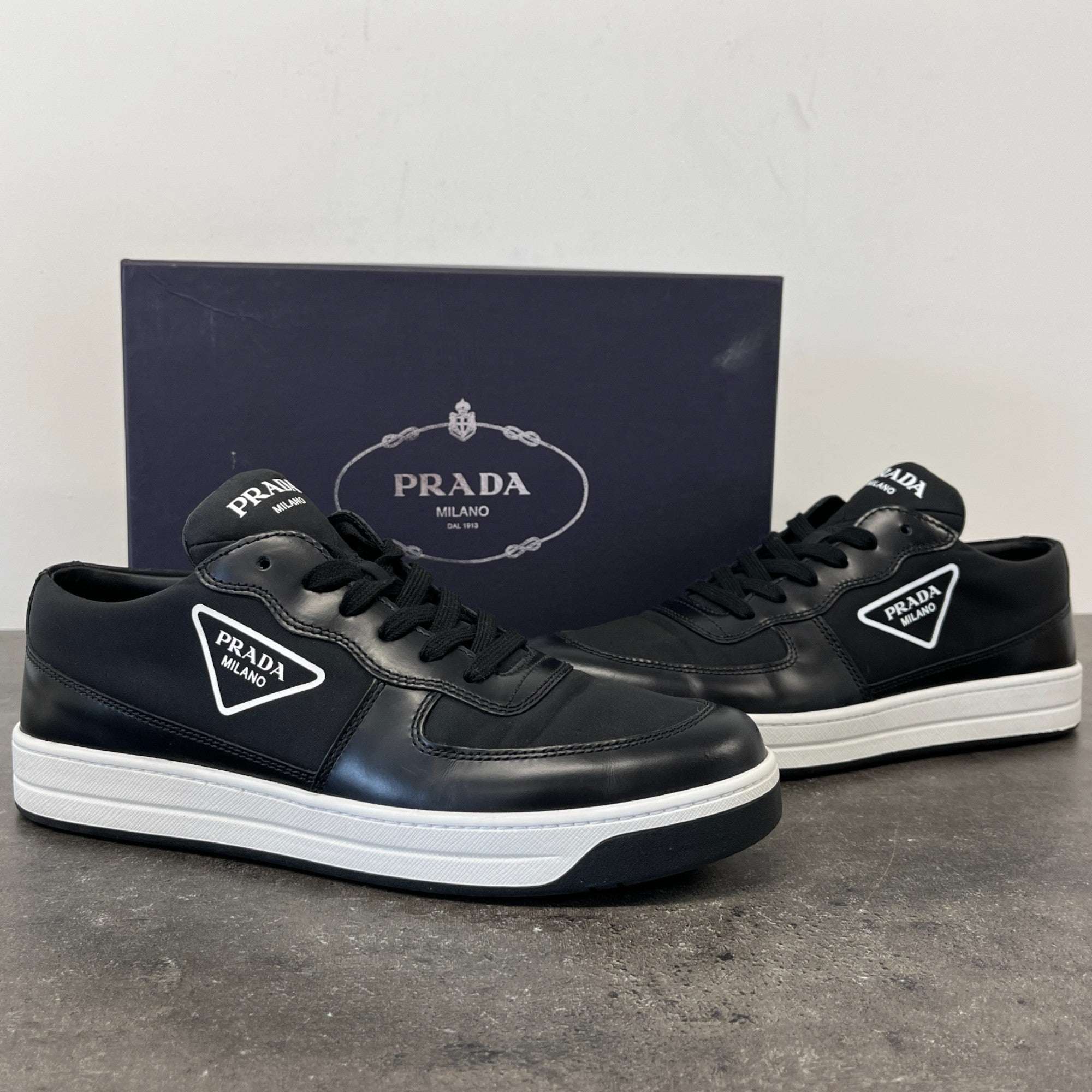 Men's Downtown Low Trainers Black Size EU 39 / UK 5