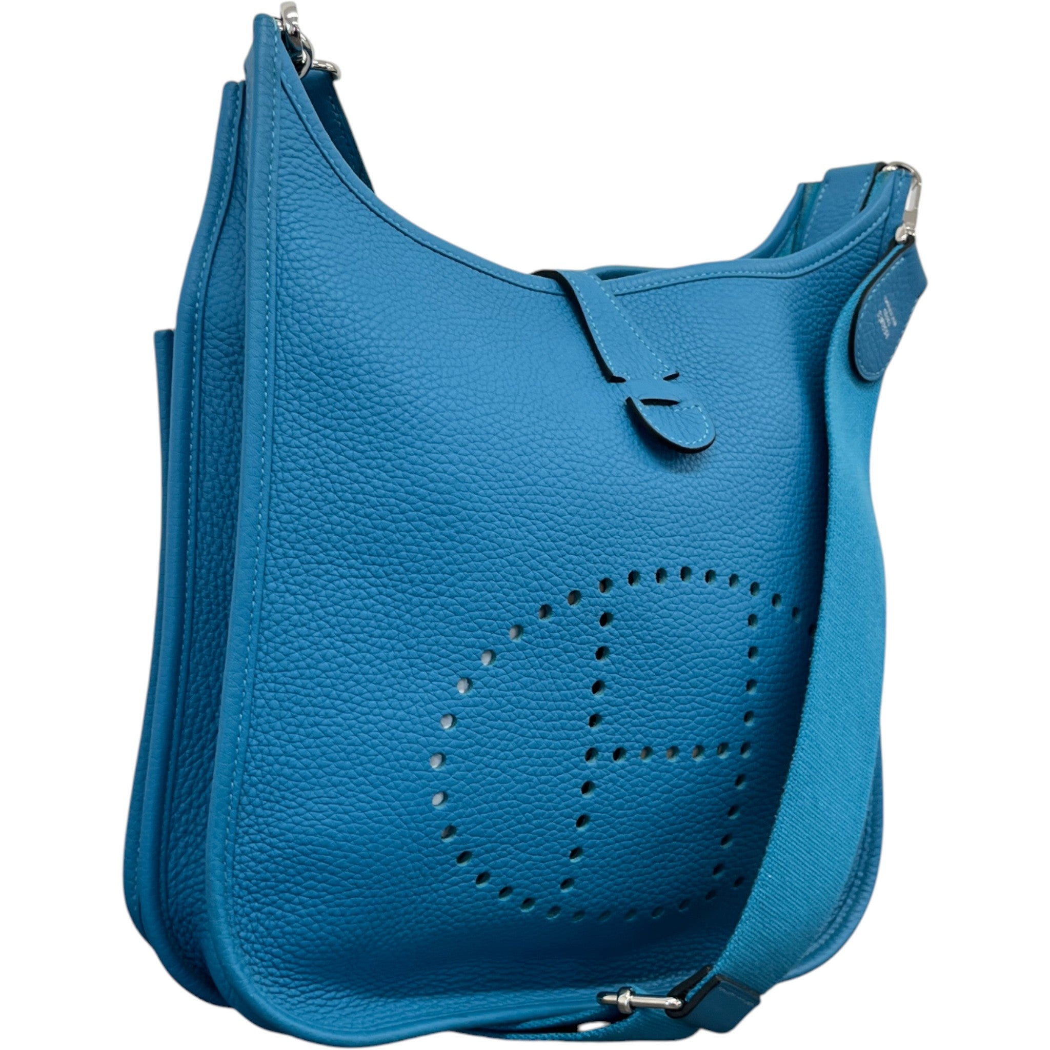 Women's Evelyne 29 Togo Blue Jean Bag Blue