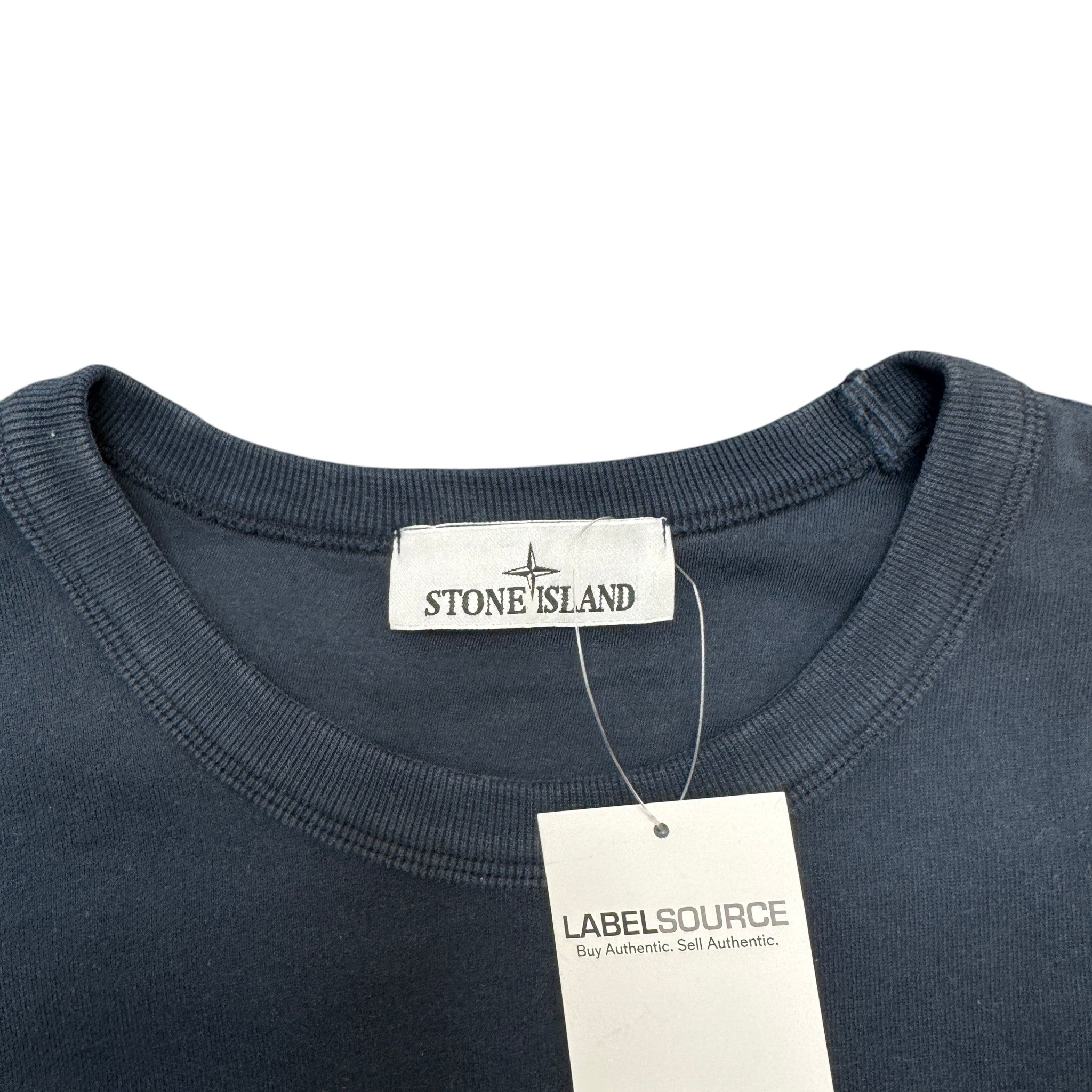 Men's Applique Logo Jumper Navy Size M