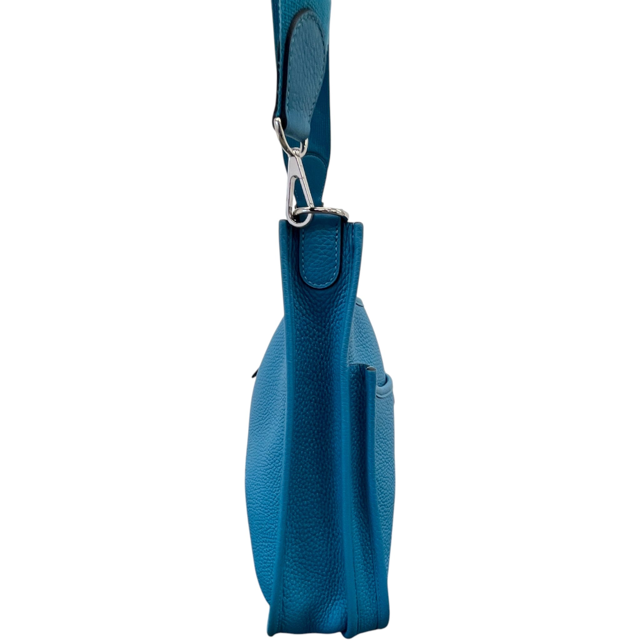 Women's Evelyne 29 Togo Blue Jean Bag Blue