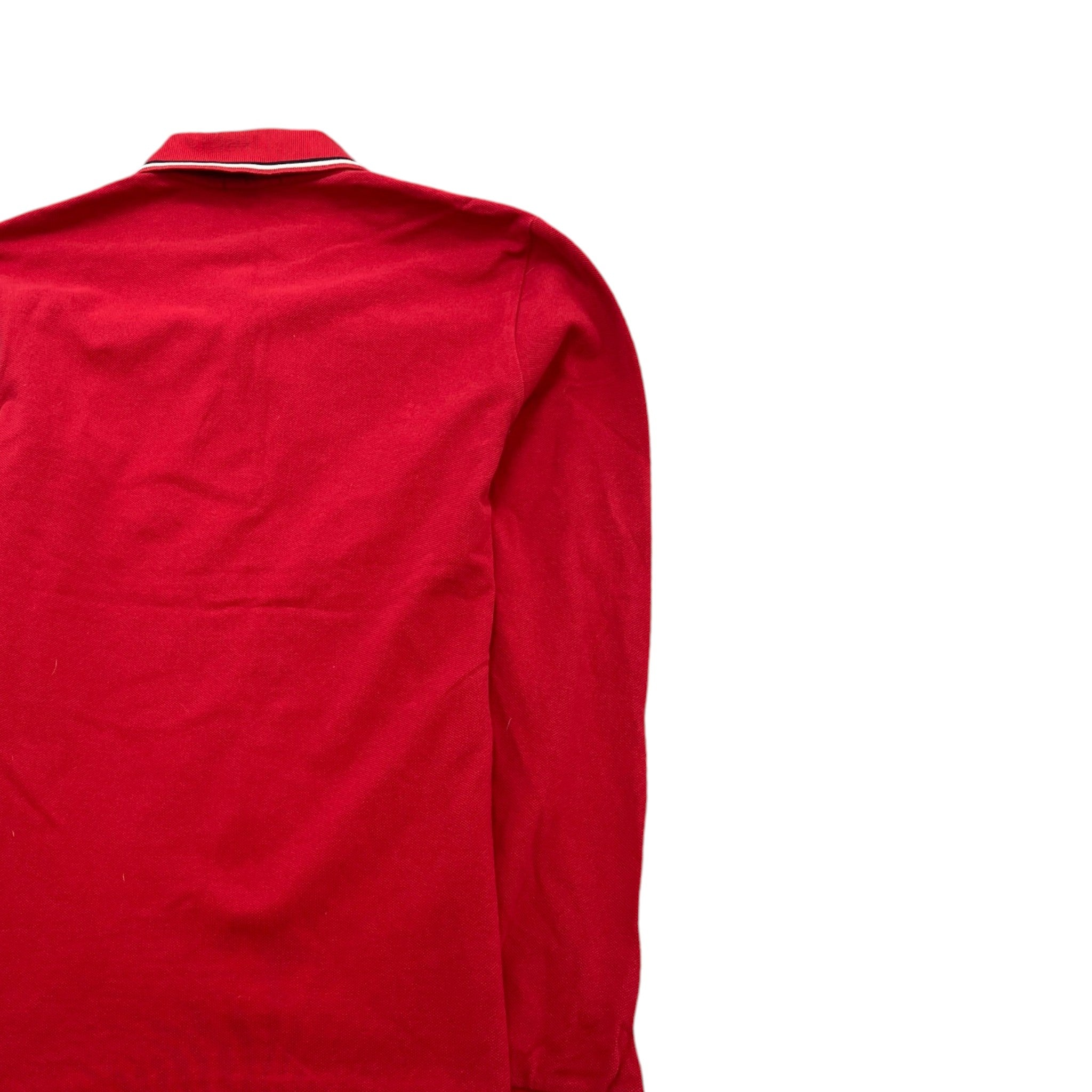 Men's Maglia Polo Shirt Red Size S