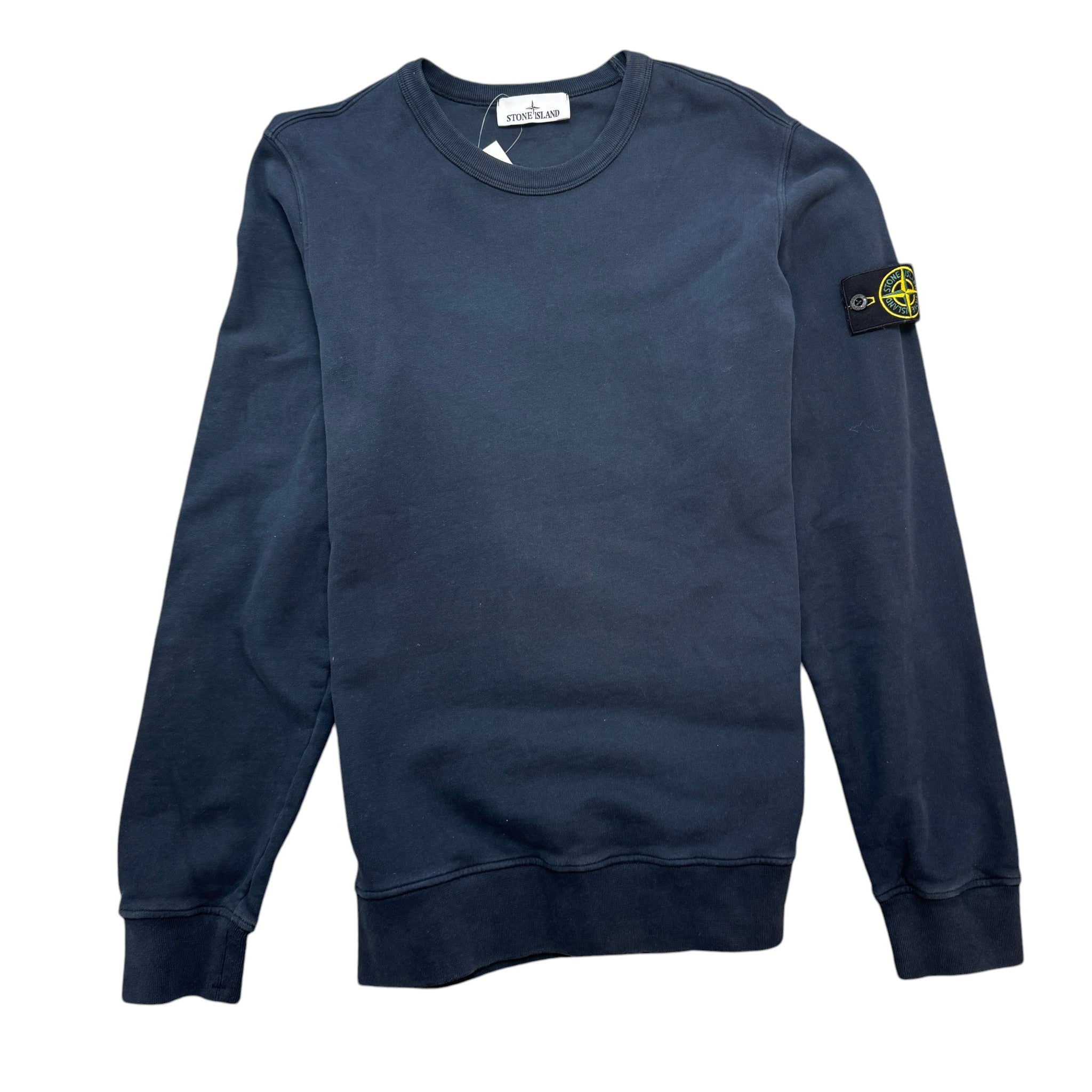 Men's Applique Logo Jumper Navy Size M