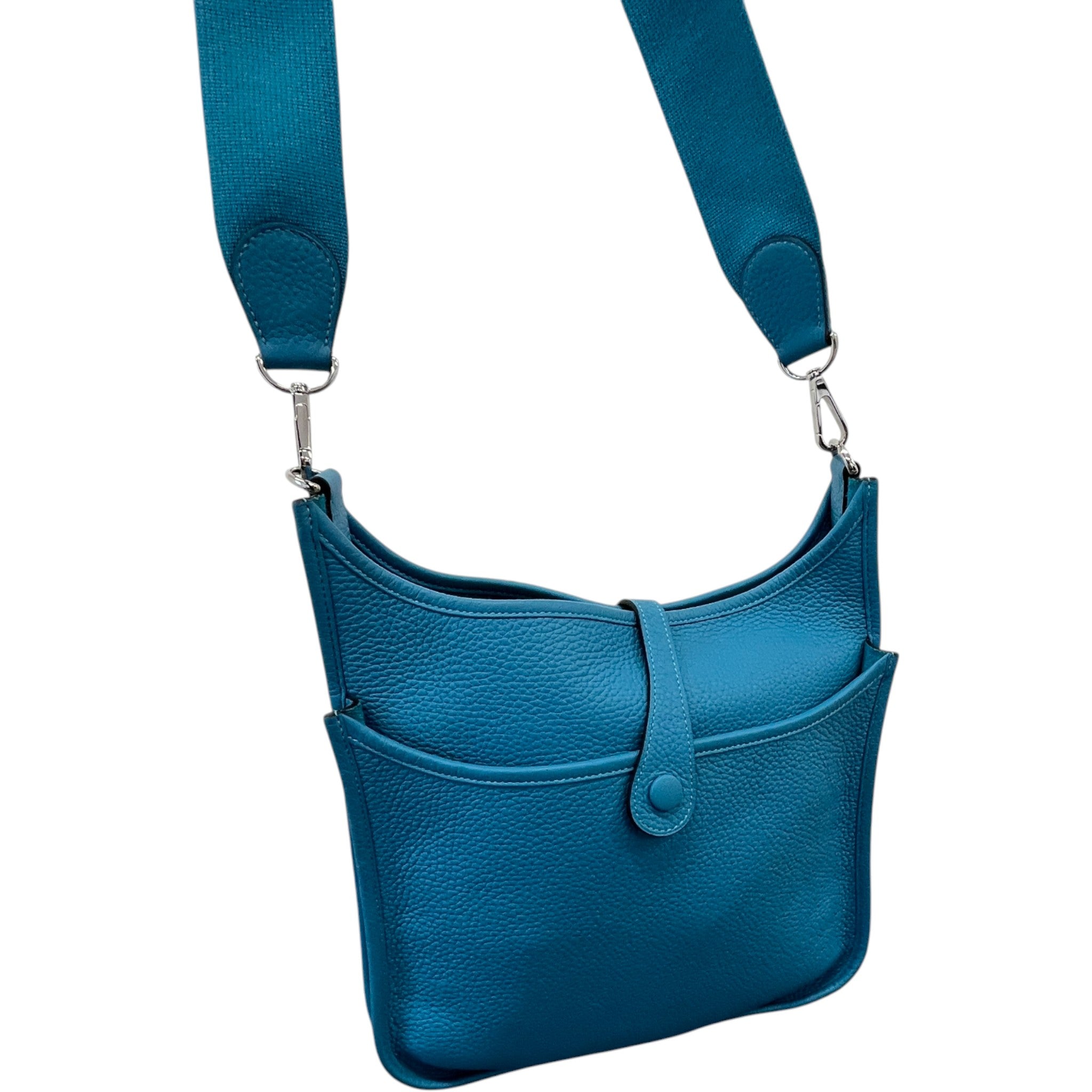 Women's Evelyne 29 Togo Blue Jean Bag Blue