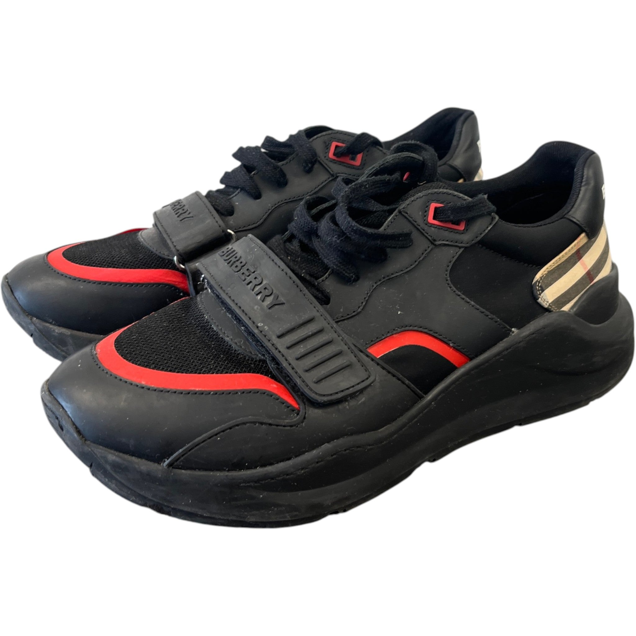 Men's Ramsey Low Trainers Black Size EU 42 / UK 8