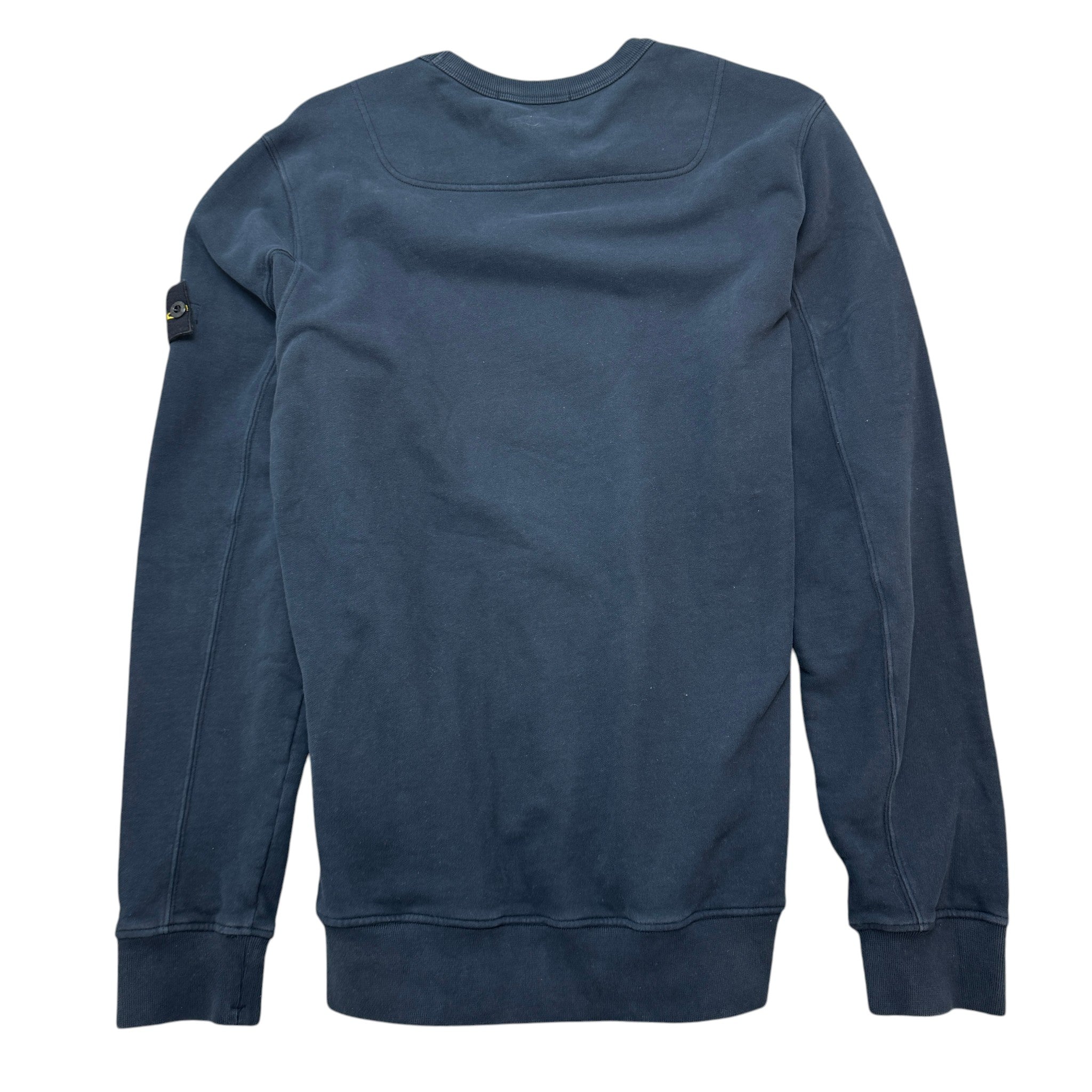 Men's Applique Logo Jumper Navy Size M