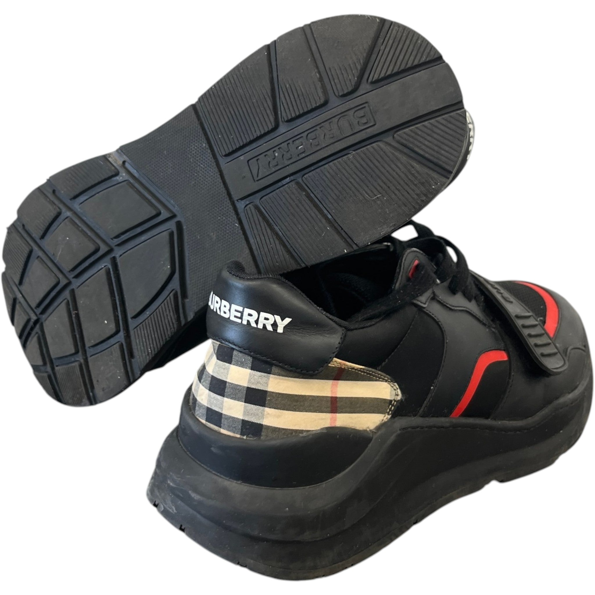 Men's Ramsey Low Trainers Black Size EU 42 / UK 8