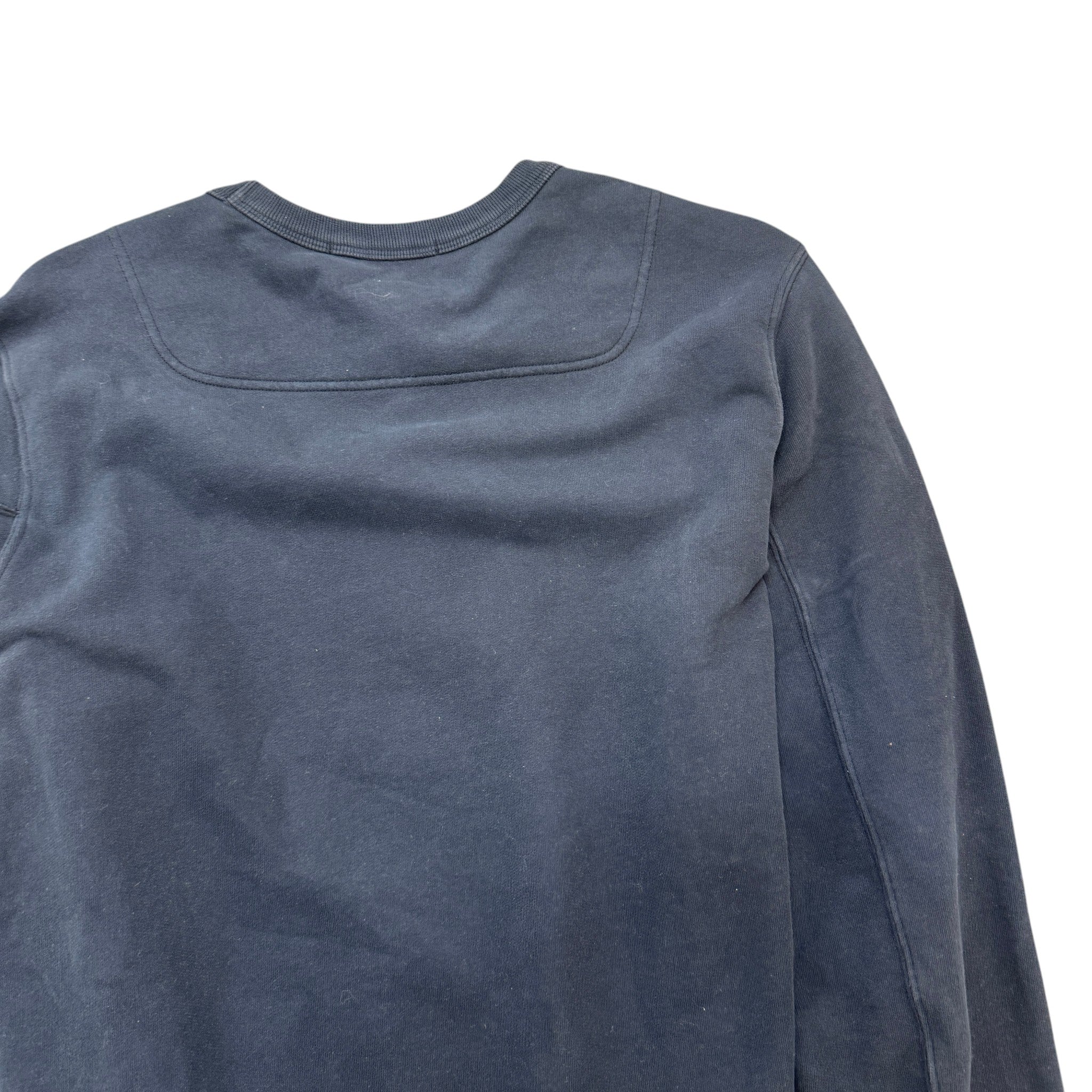 Men's Applique Logo Jumper Navy Size M