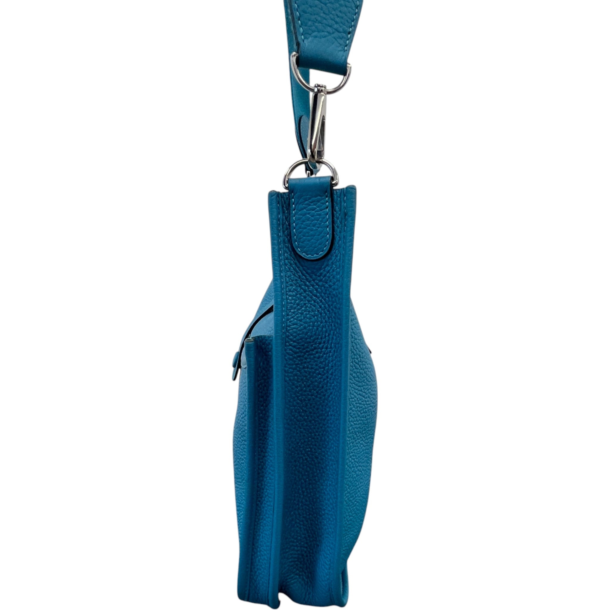 Women's Evelyne 29 Togo Blue Jean Bag Blue