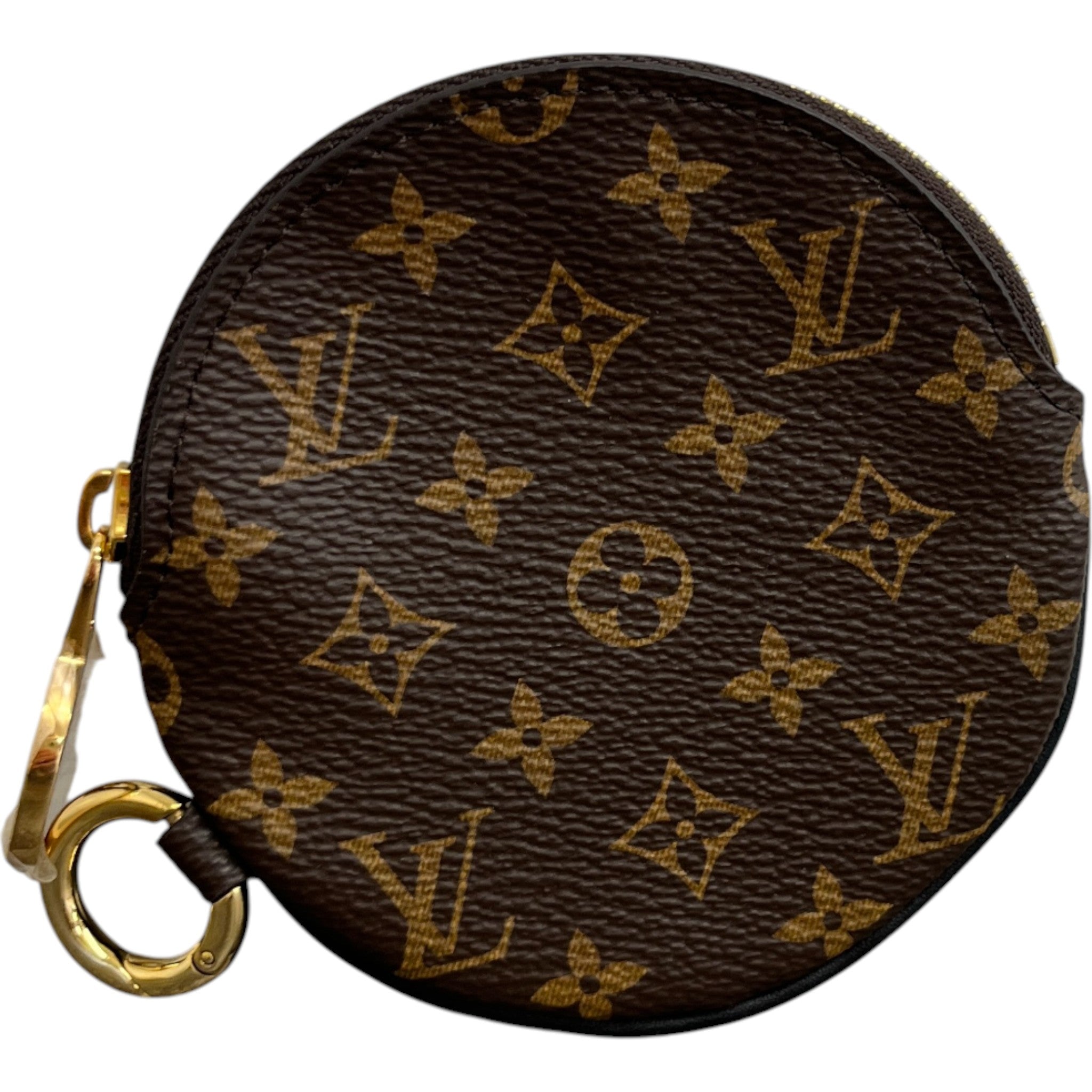 Women's Reverse Monogram Giant Trio Pouch Brown