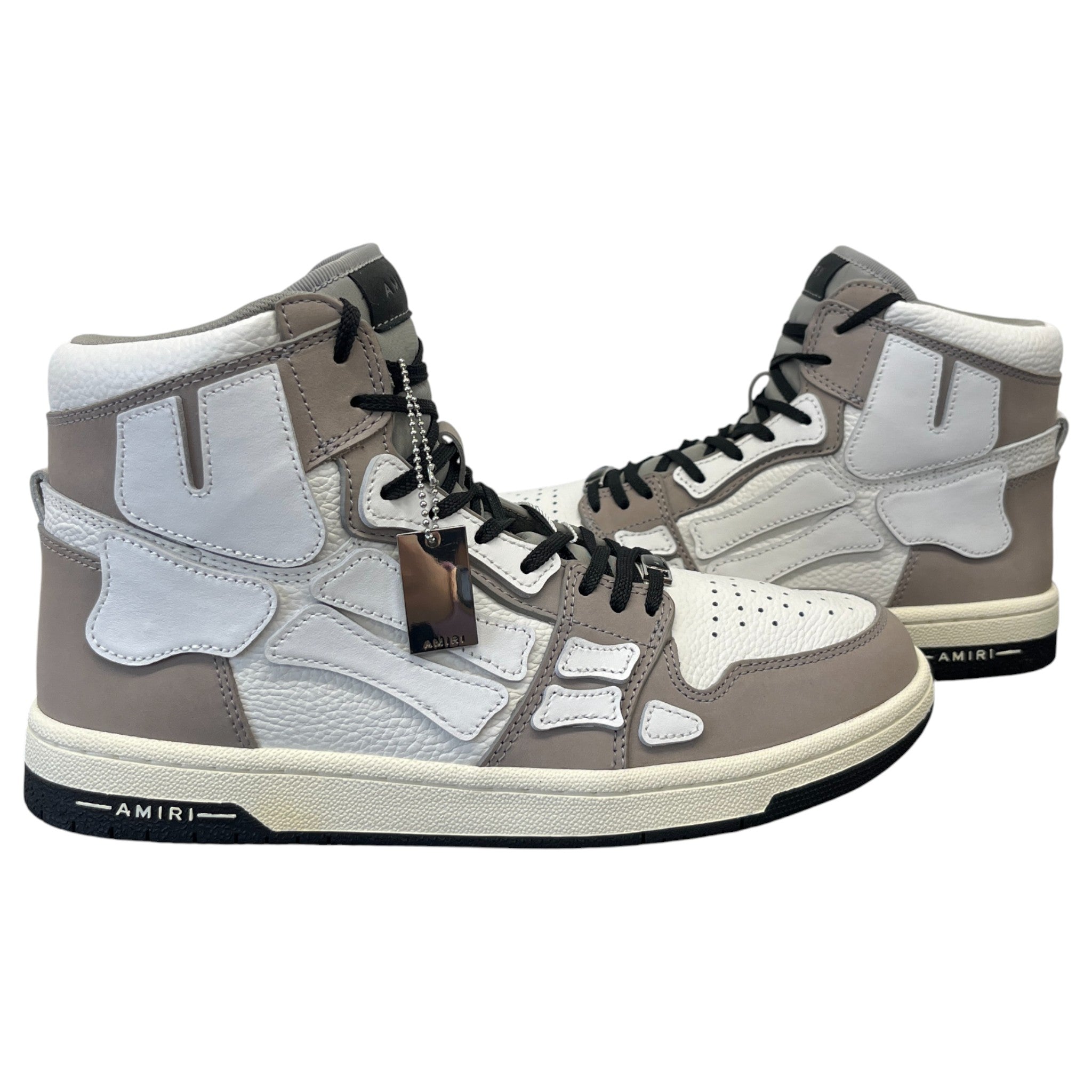 Men's Skeleton High Trainers Beige Size EU 43 / UK 9
