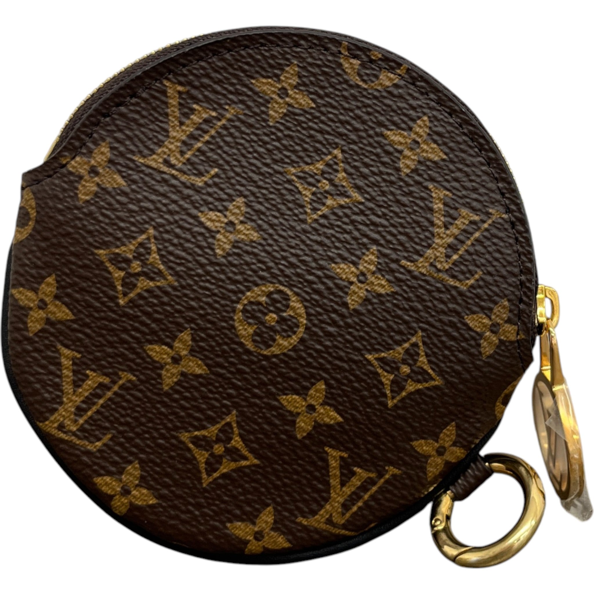 Women's Reverse Monogram Giant Trio Pouch Brown