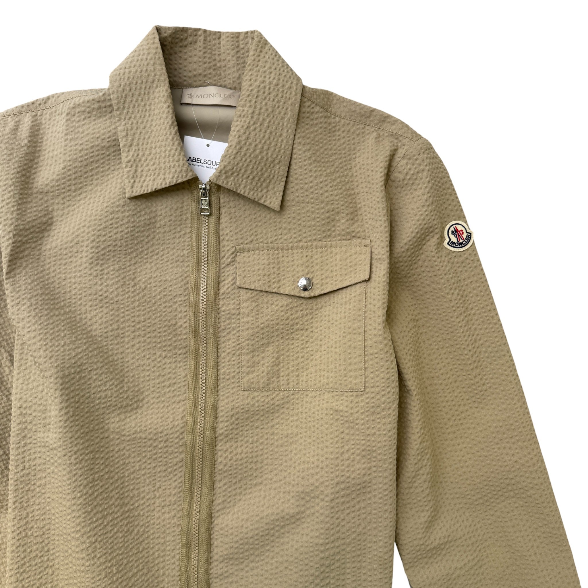 Men's Camica OverShirt Beige Size M