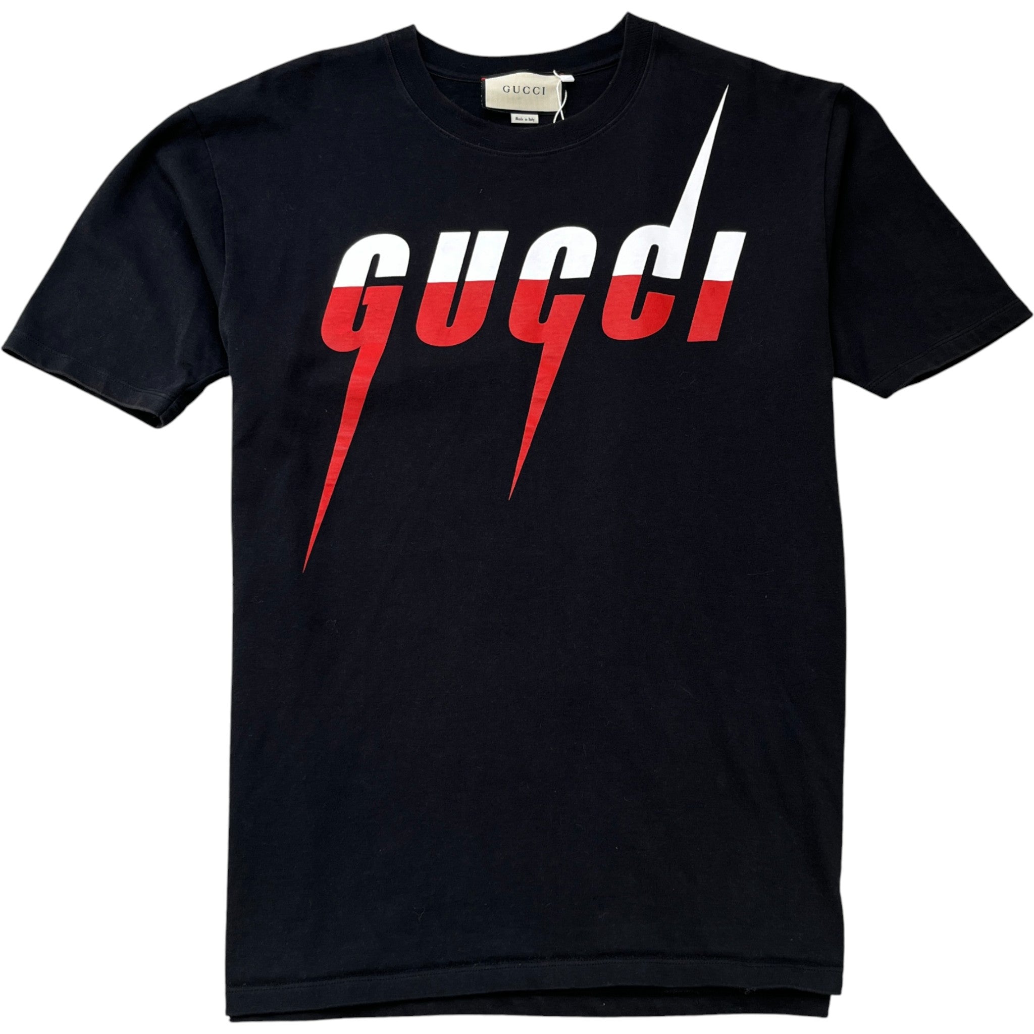 Men's Blade Print T-Shirt Black Size XL