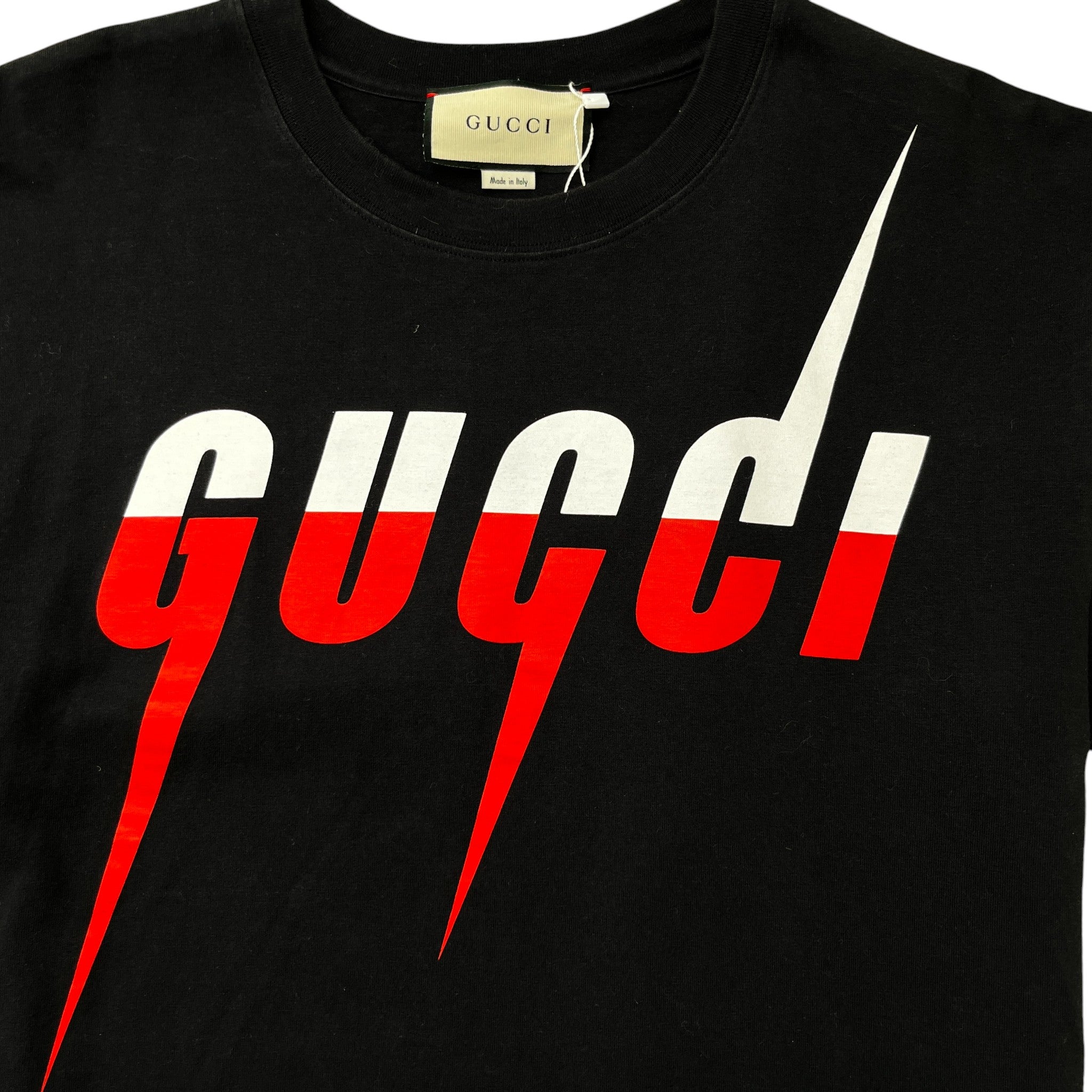 Men's Blade Print T-Shirt Black Size XL