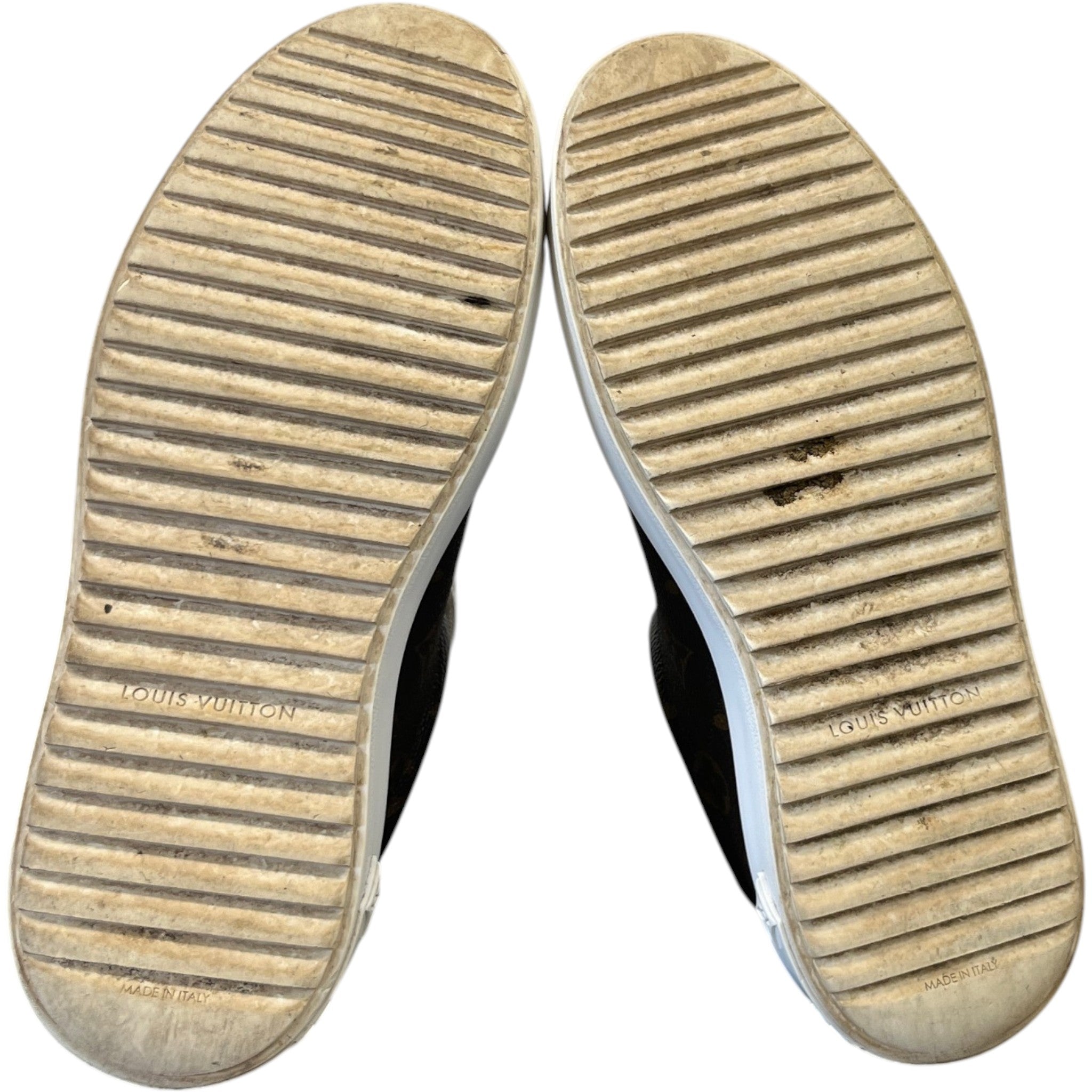 Women's Monogram Time Out Low Trainers Brown Size EU 38 / UK 5