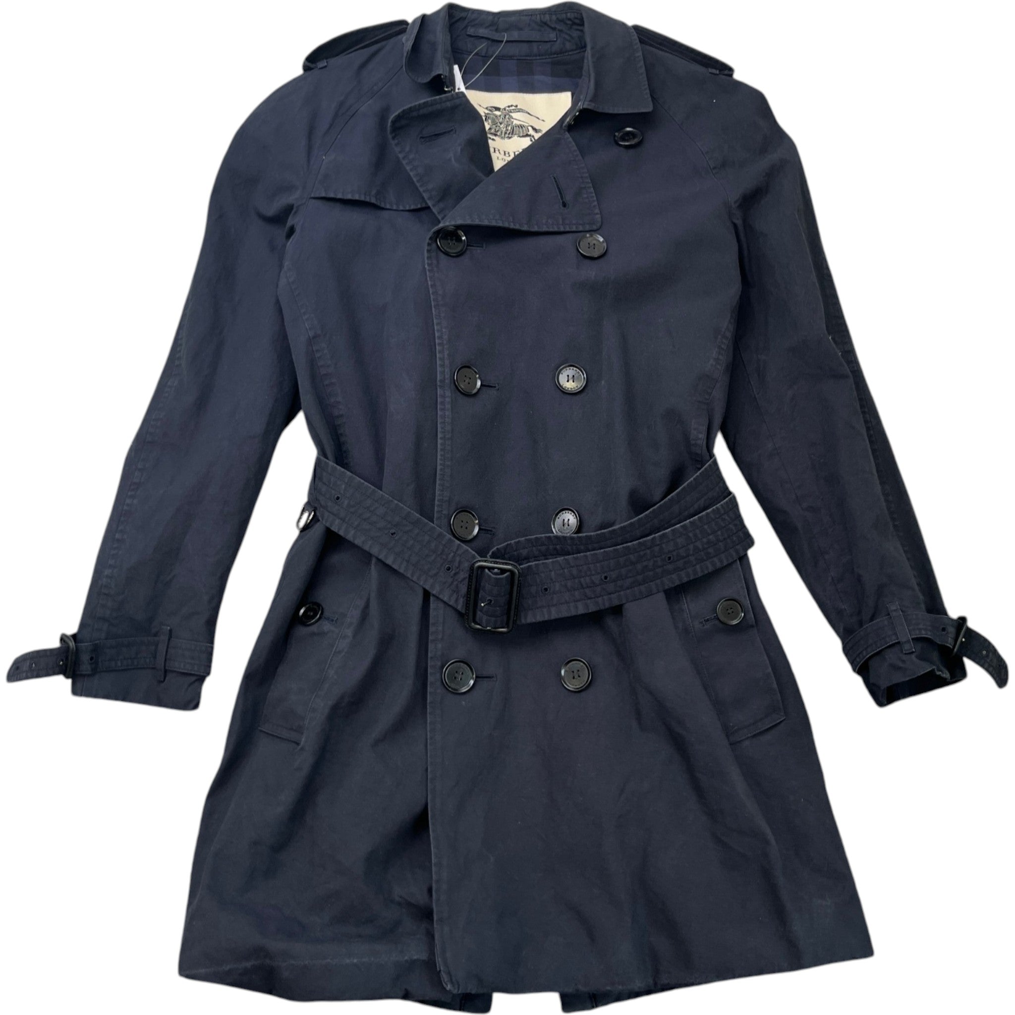 Men's Heritage Kensington Trench Jacket Navy Size IT 48 / M