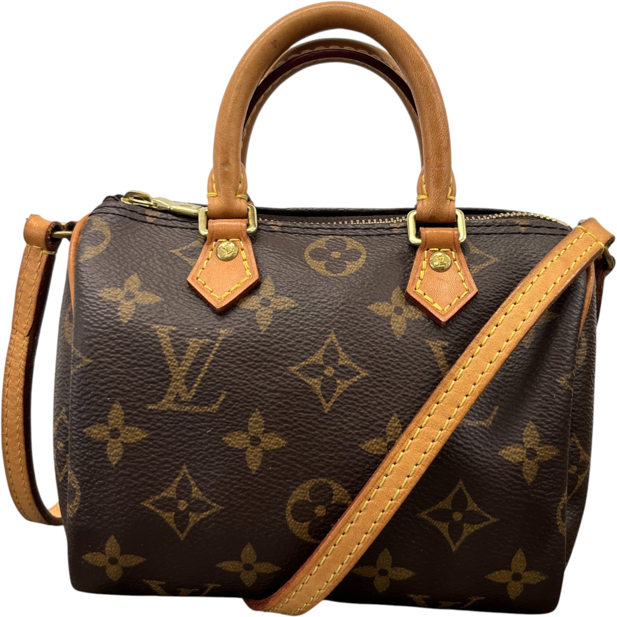 Women's Monogram Nano Speedy Bag Brown